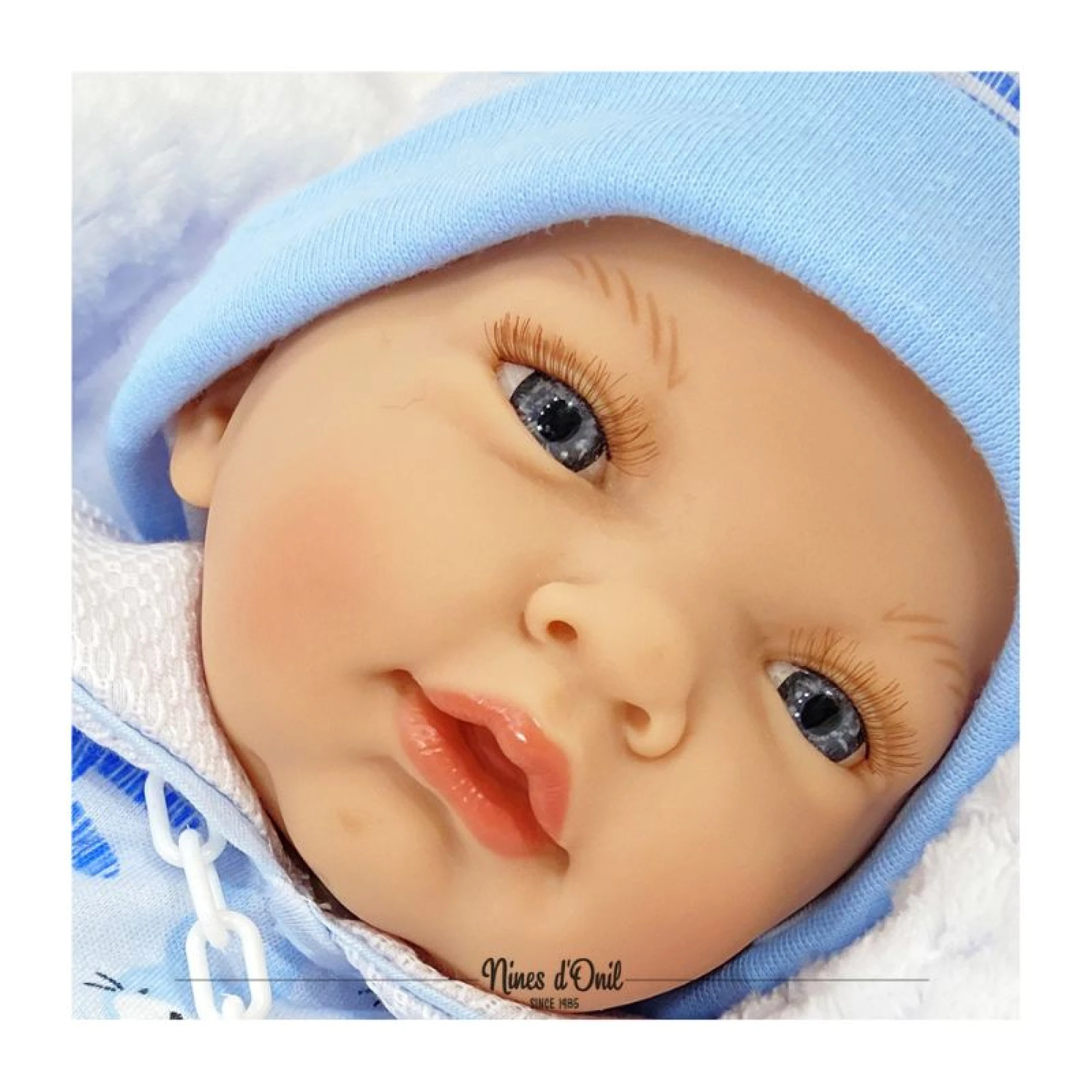 Nines D'Onil Mi Bebito Nana Doll Eyes Case - Blue
