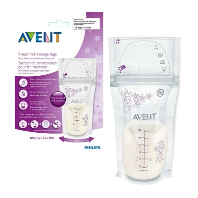 Avent – Breast milk storage bags 180ml