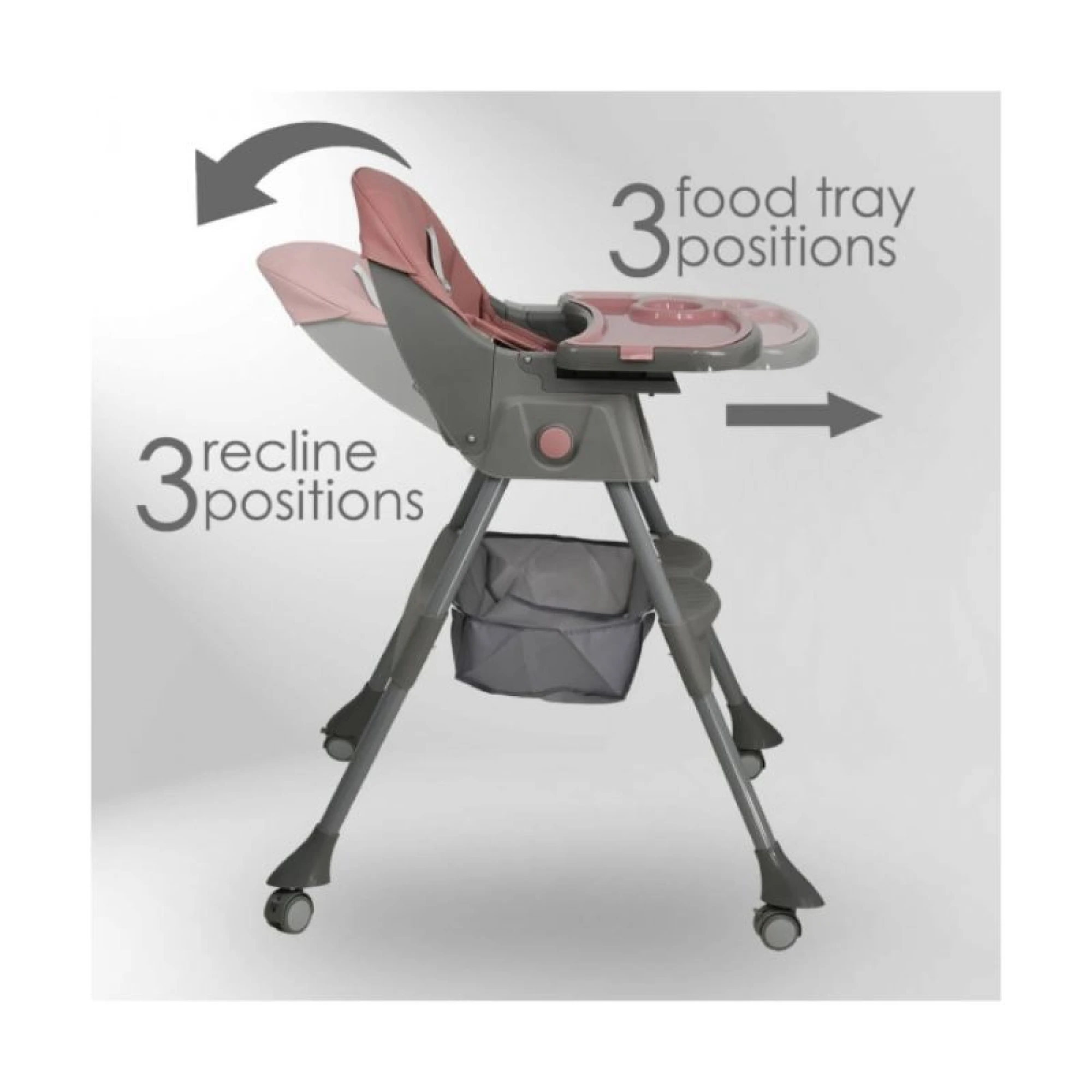 Bebestar High chair Comfy 2in1 Apple