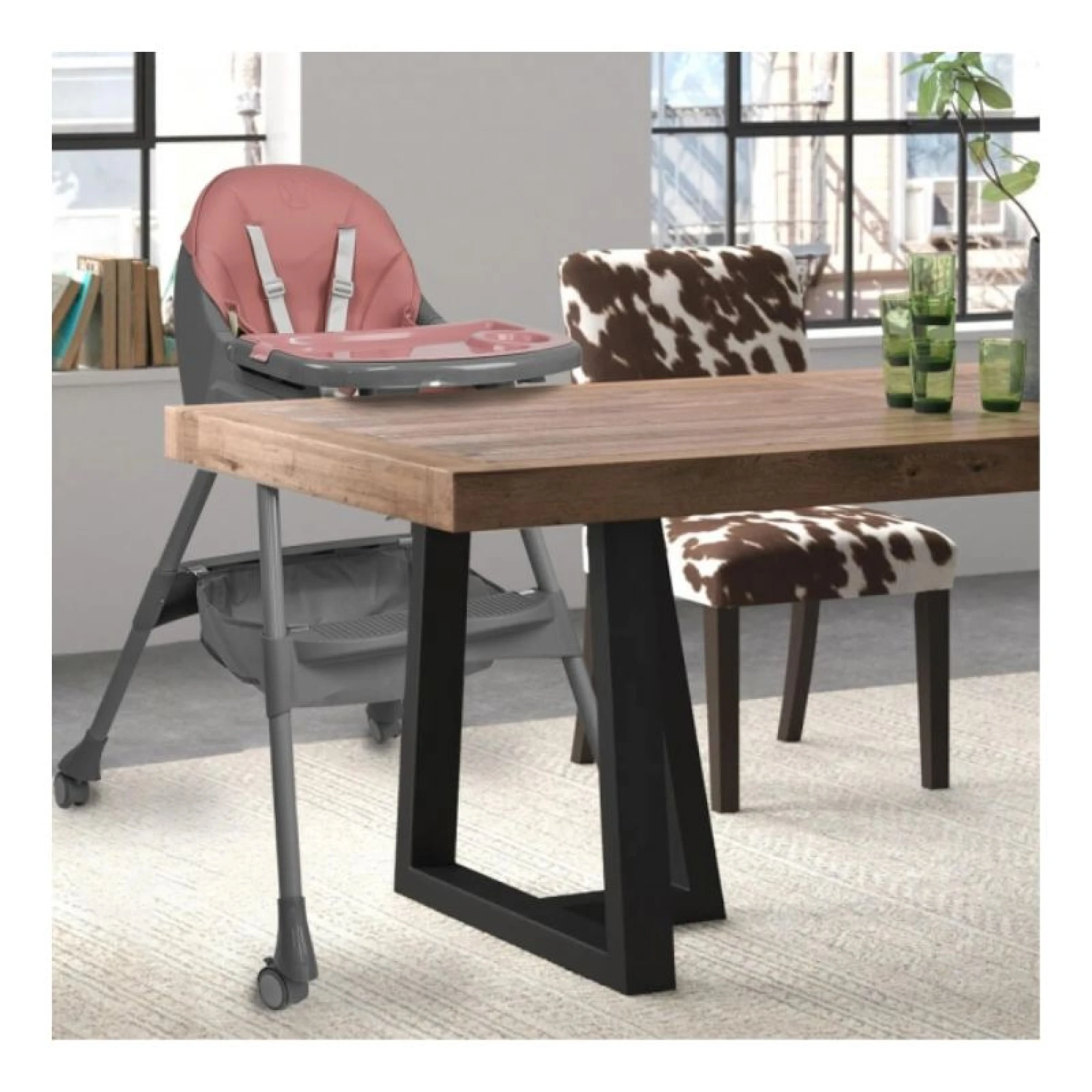 Bebestar High chair Comfy 2in1 Apple