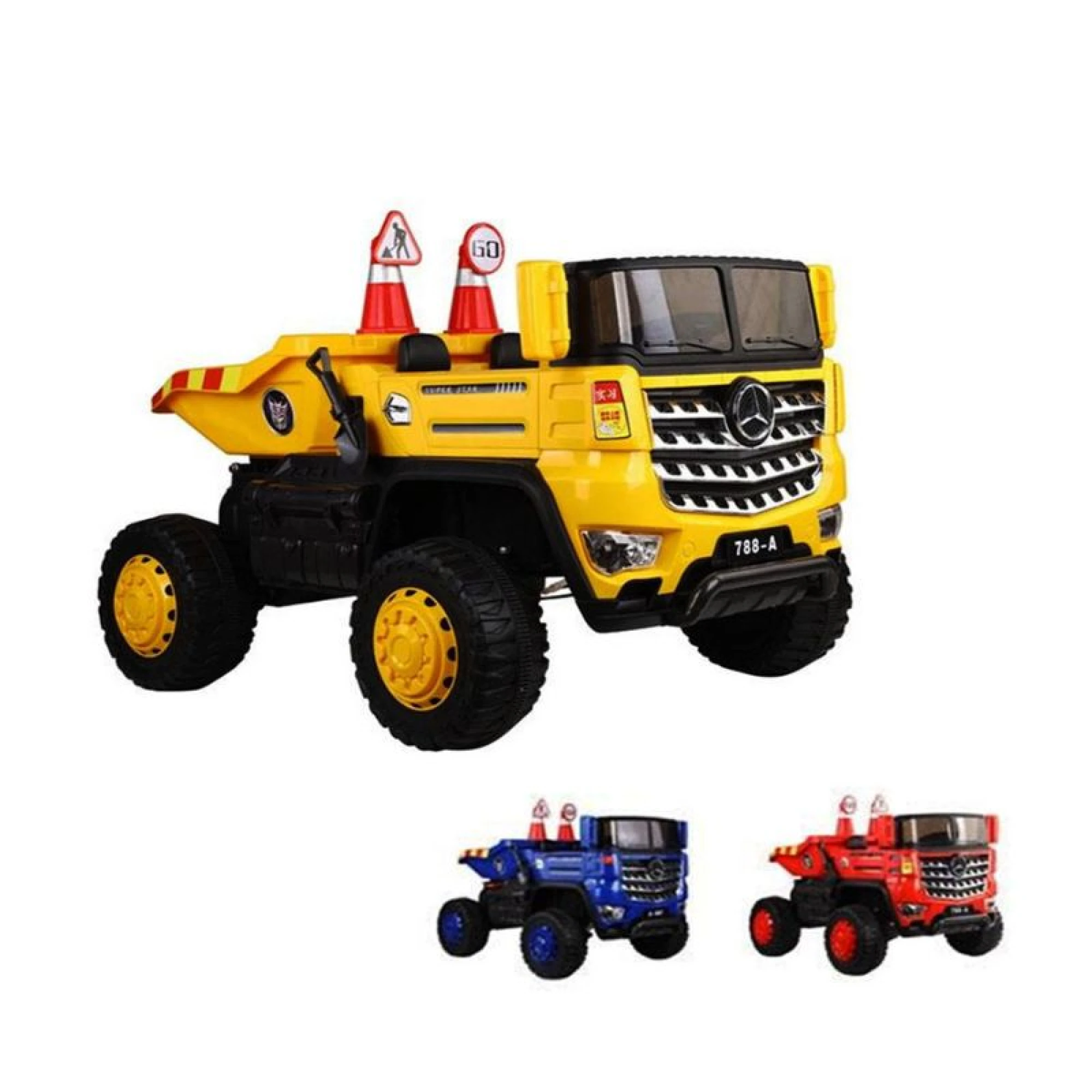Electric Mercedes Truck with Remote Control