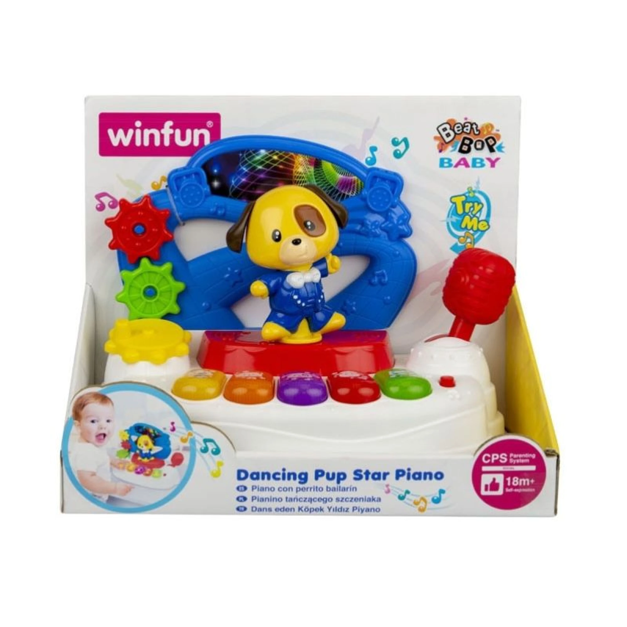 Winfun Dancing Pup Star Piano