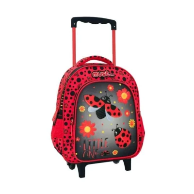 Kindergarten Trolley Backpack Must Little One 3D Soft 2 Cases