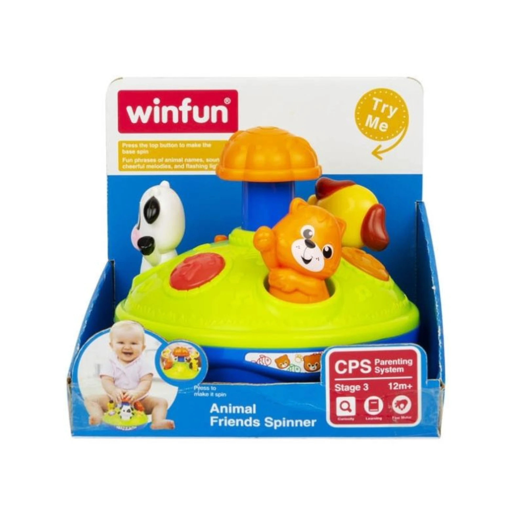 WinFun Animal Friends Spinner