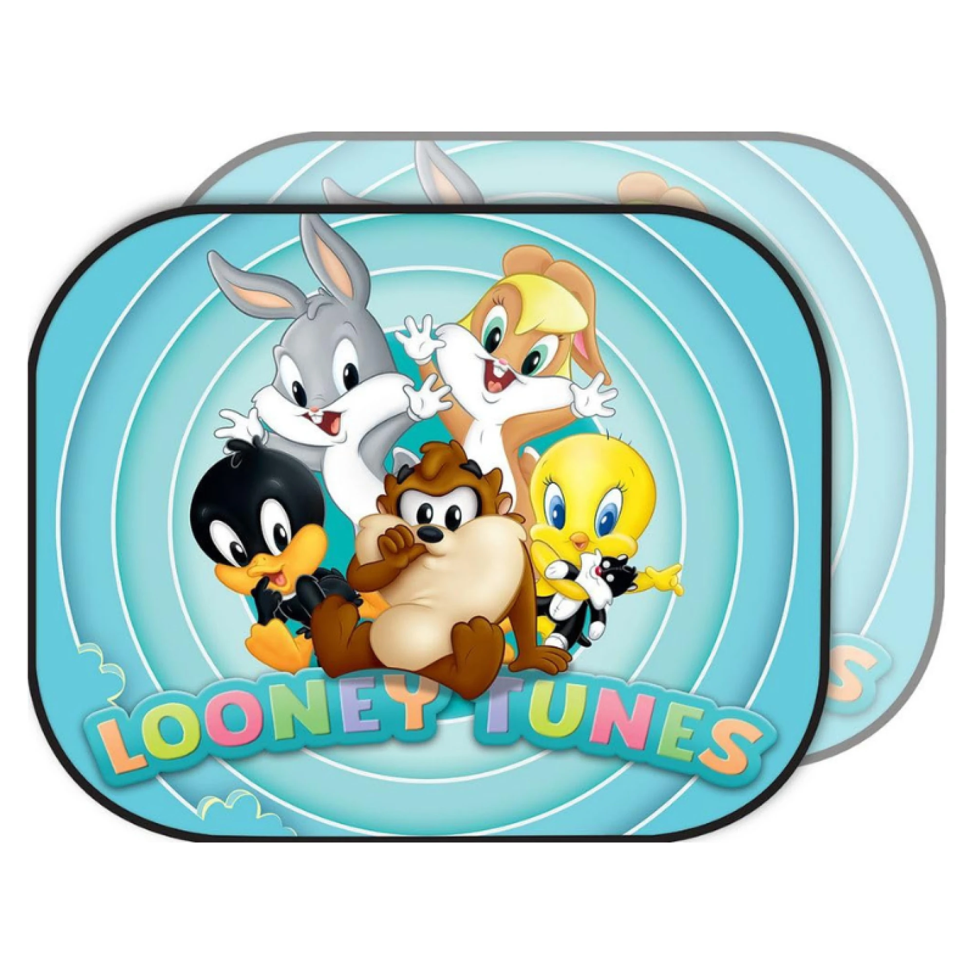 Car Sun Shades Looney Tunes 44x35cm Pack Of 2