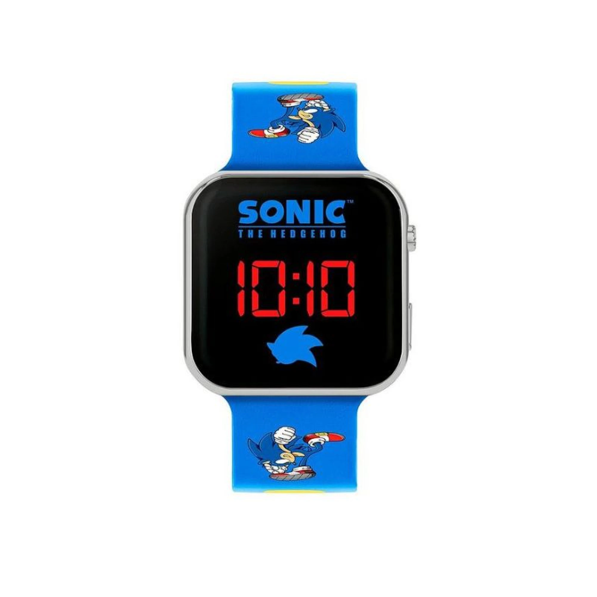 Sega Sonic The Hedgehog Blue Strap LED Watch