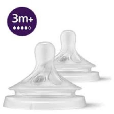 Philips Avent Natural Response Anti-colic teats with Flow 3 teats