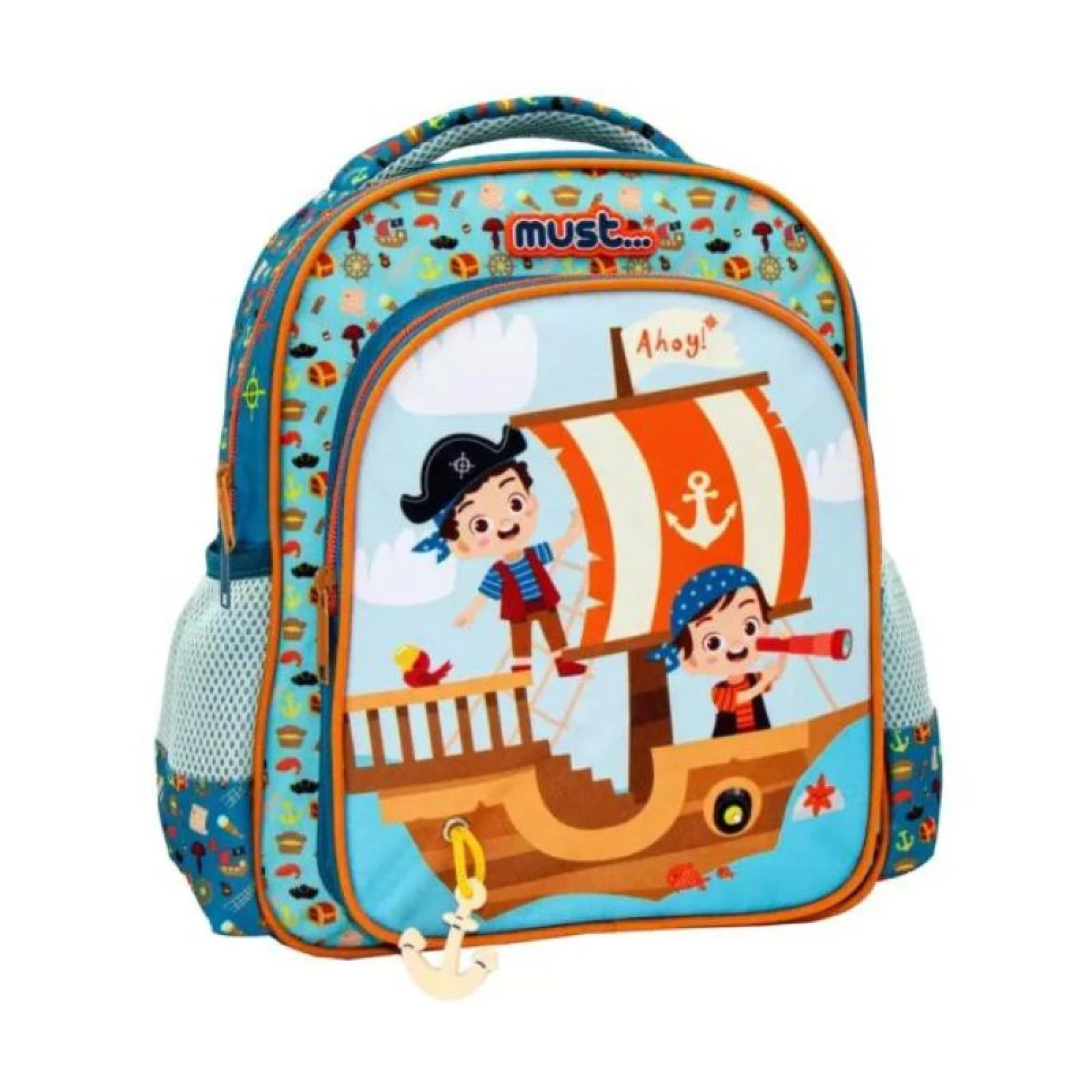Kindergarten Backpack Must Pirates 2 Cases