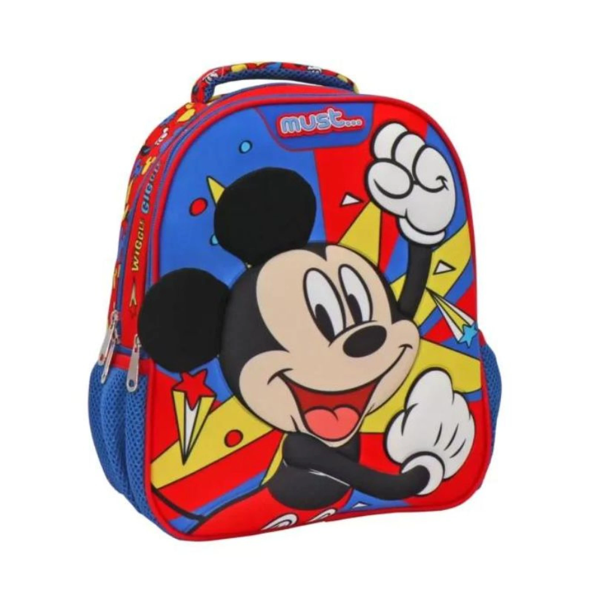 Kindergarten Backpack Disney Mickey Mouse Wiggle Giggle Must 2 Cases
