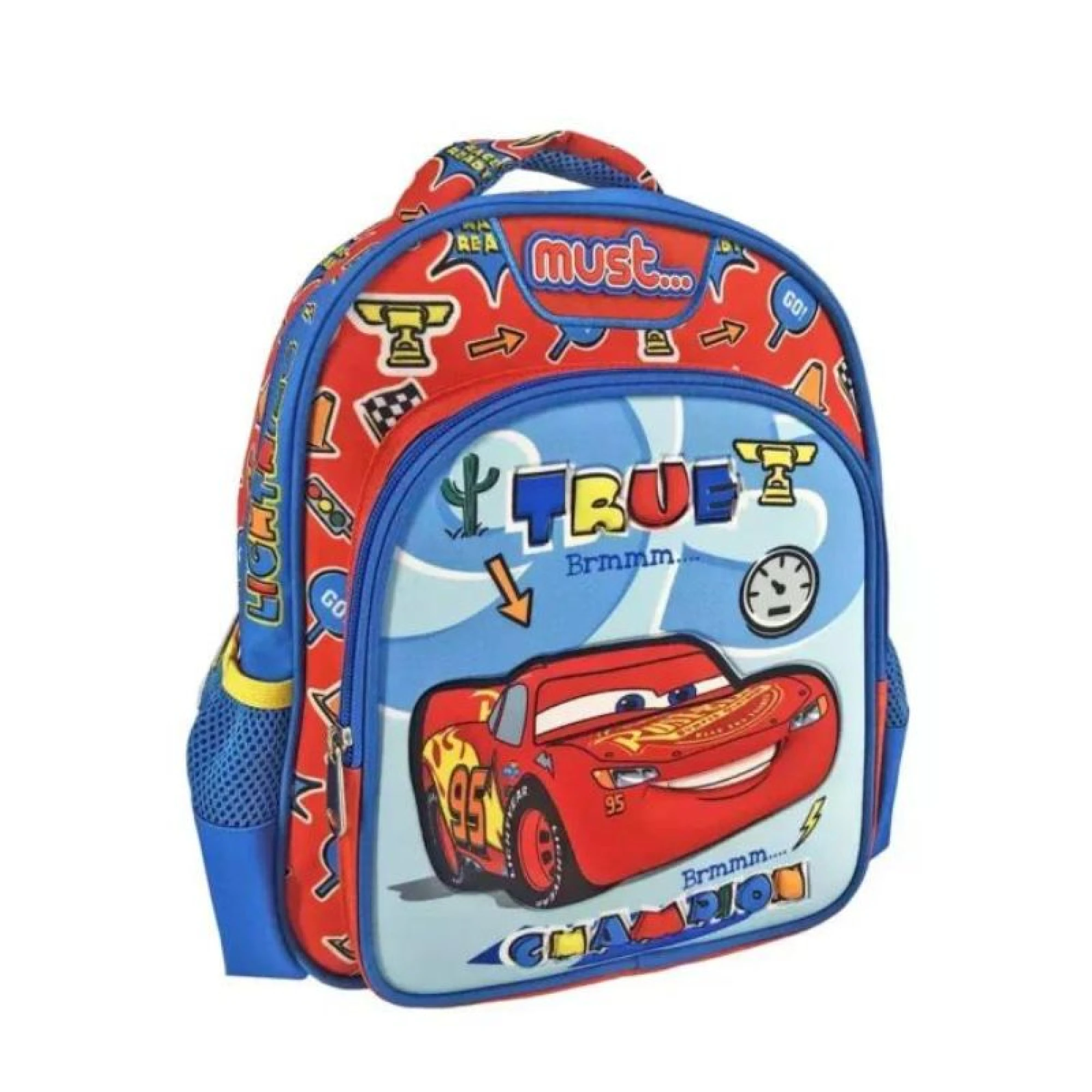 Kindergarten Backpack Disney Cars True Champion Must 2 Cases