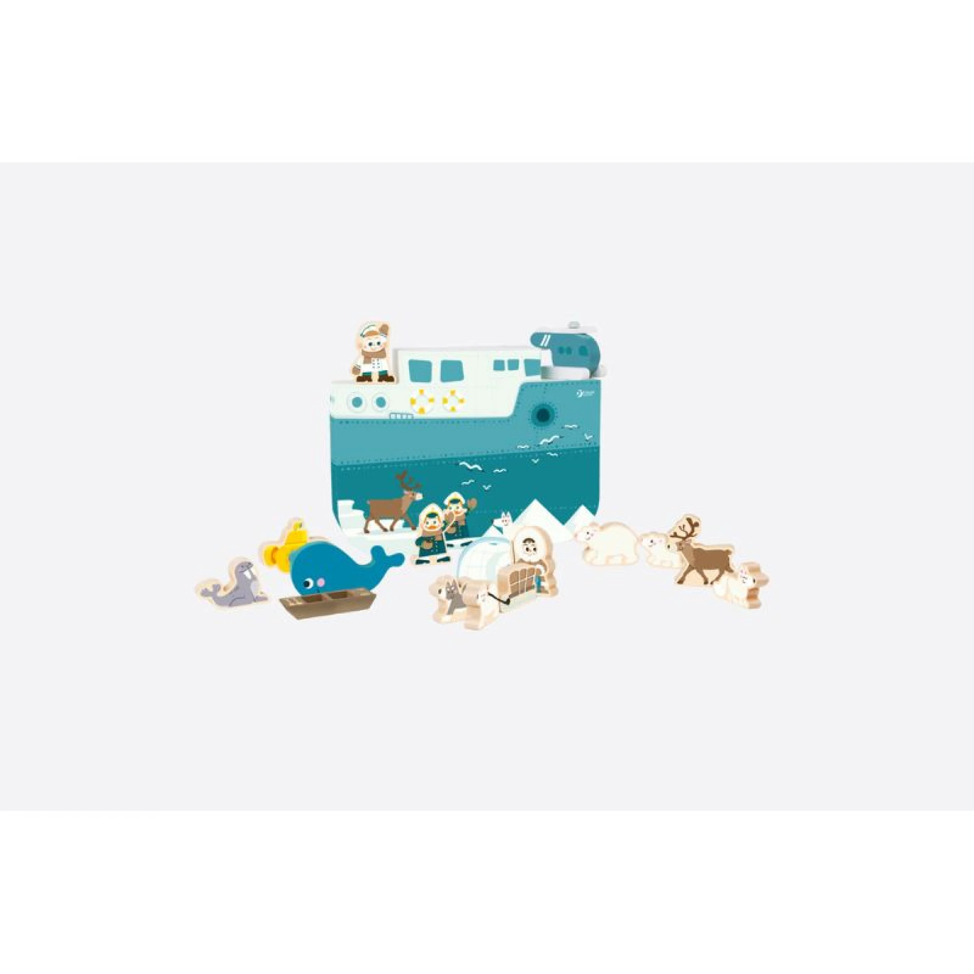 Classic World Toys Play and Tell Arctic Trip
