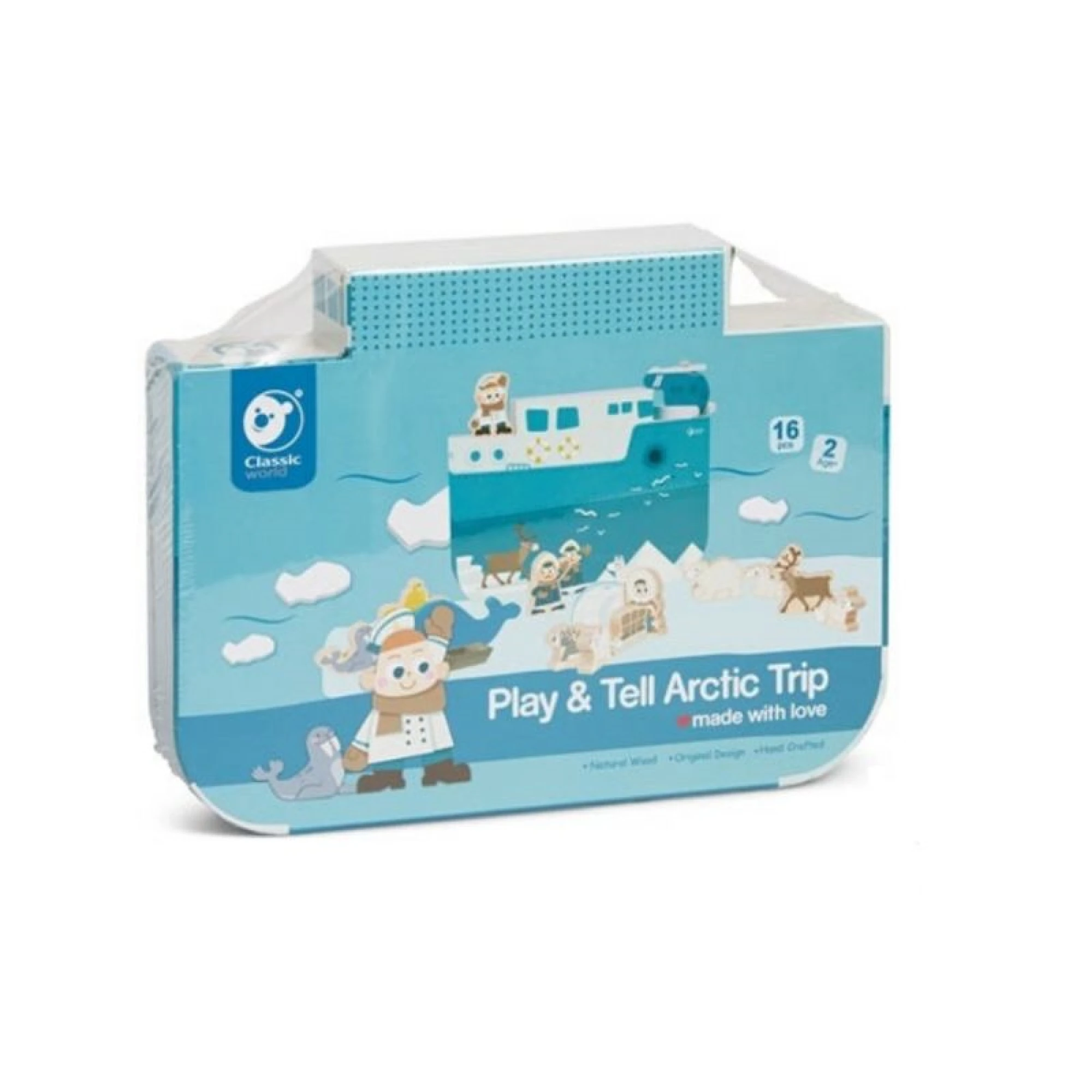 Classic World Toys Play and Tell Arctic Trip