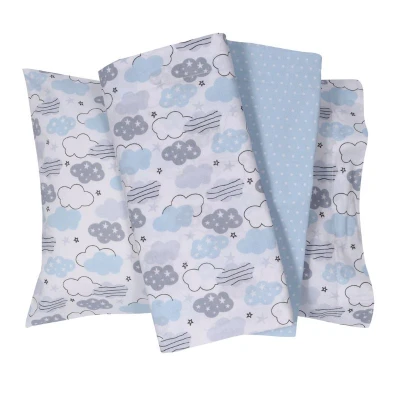 Das Baby Bed Sheet Set Fun - Clouds