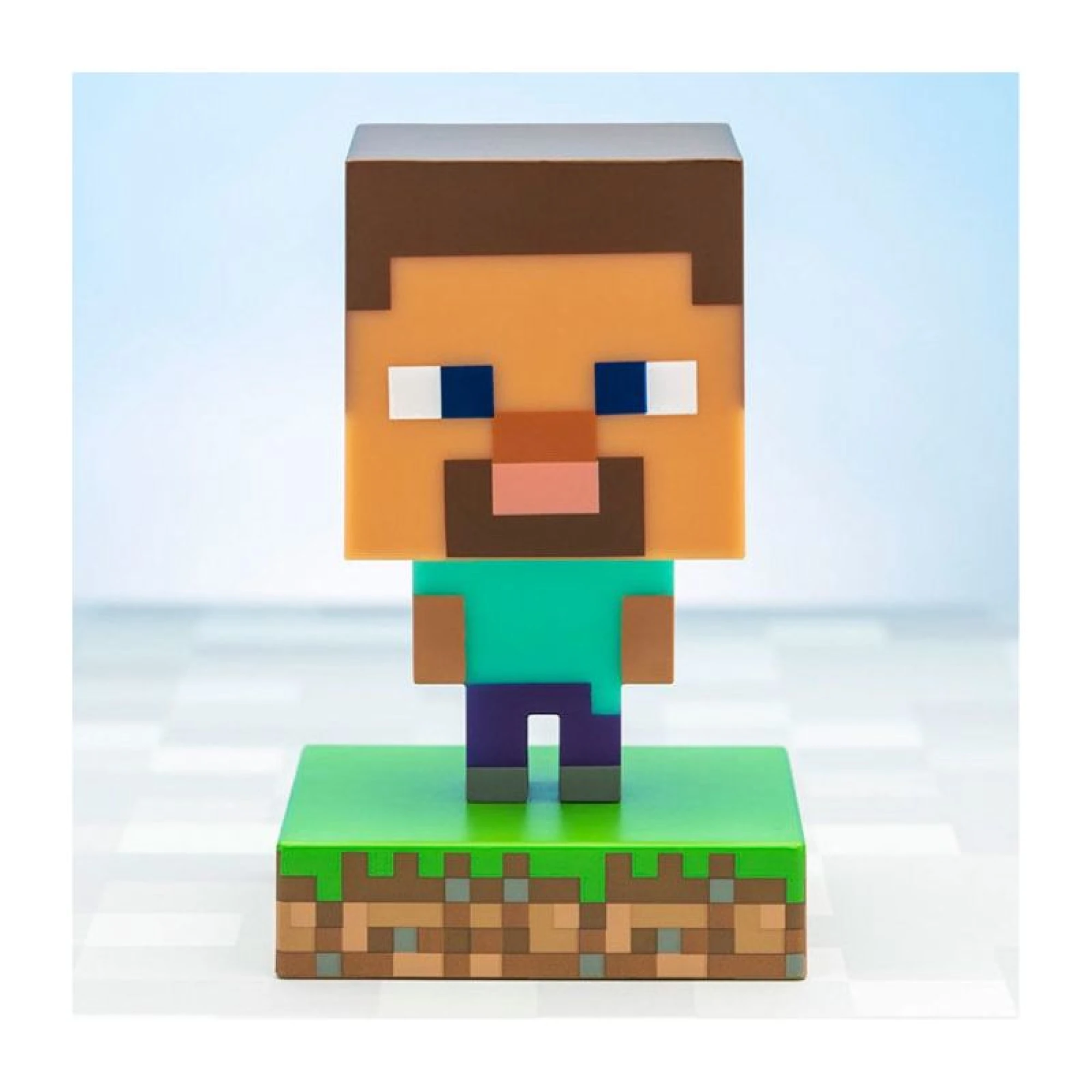 Minecraft Paladone Icons Steve Light