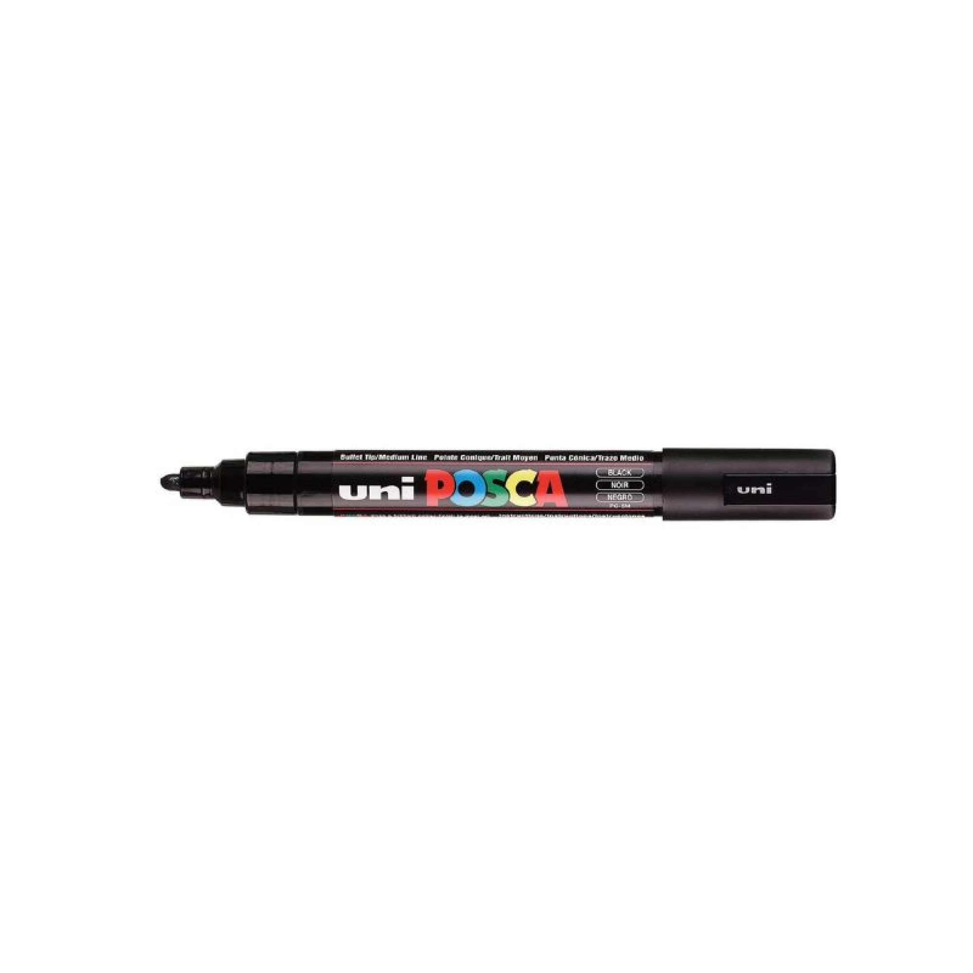 Uniball Posca 5M 1.8-2.5 mm Bullet Shaped Marker Pen - Black
