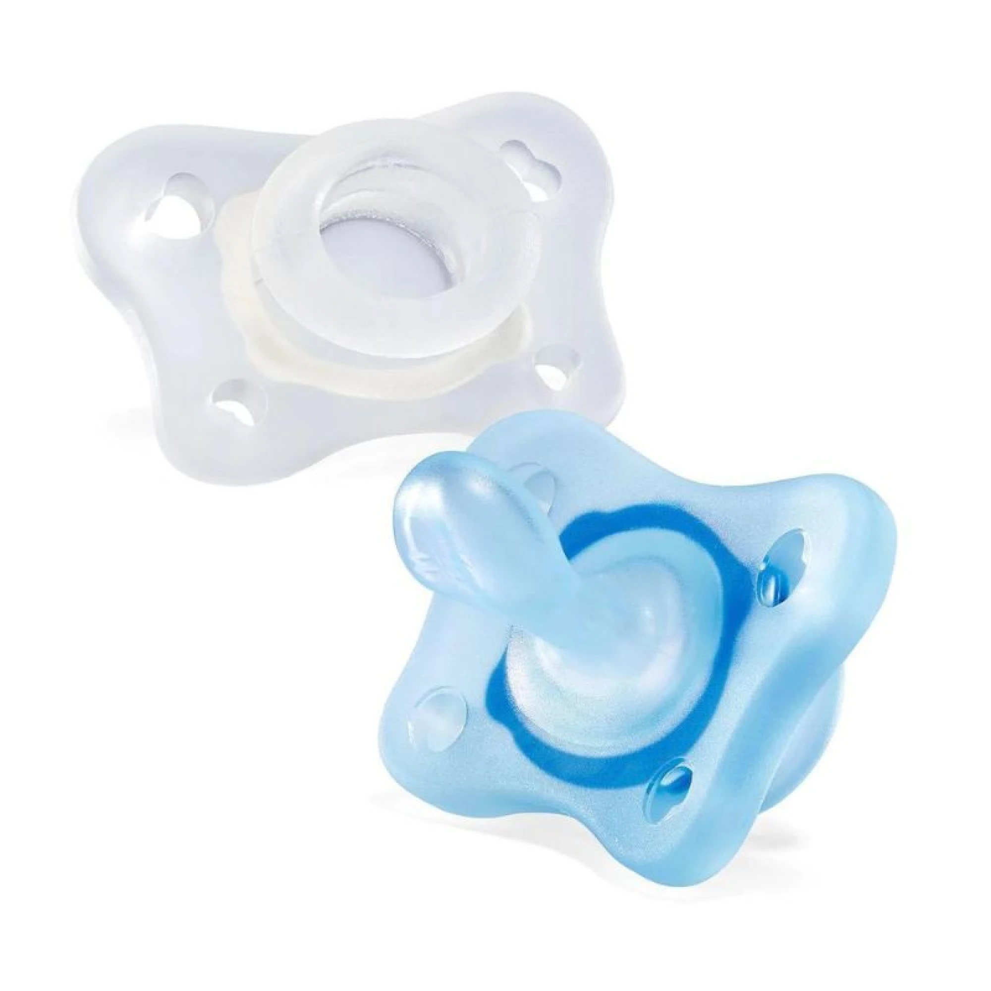 Chicco Pacifier Mini Soft 0-2M PhysioForma Ciel (2pcs)
