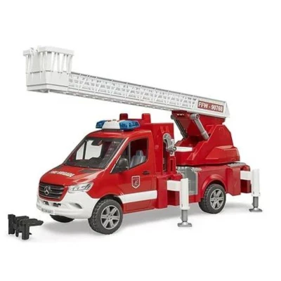 Bruder MB Sprinter Fire Engine Ladder,Waterpump &amp; Light &amp; Sound