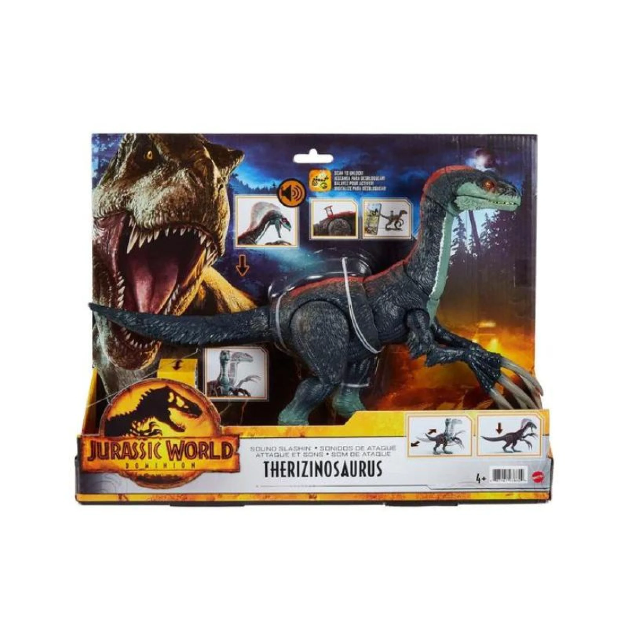 Jurassic World Sound Slashin Slasher Dino Dinosaur Action Figure