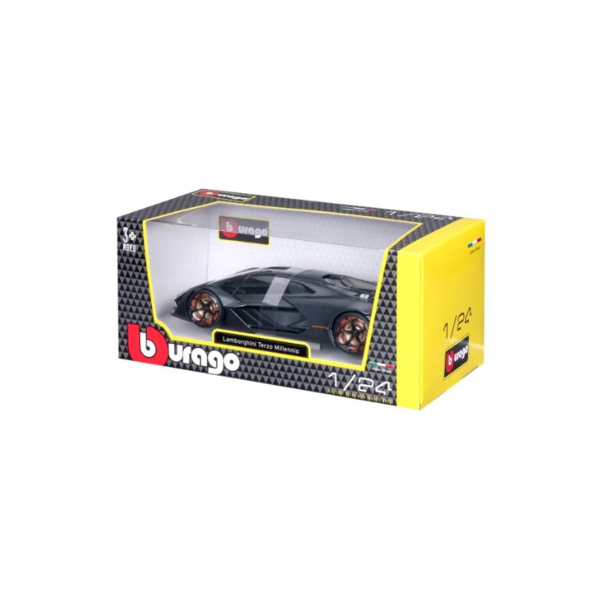 Bburago Lamborghini Terzo Millennio, Grey 1:24
