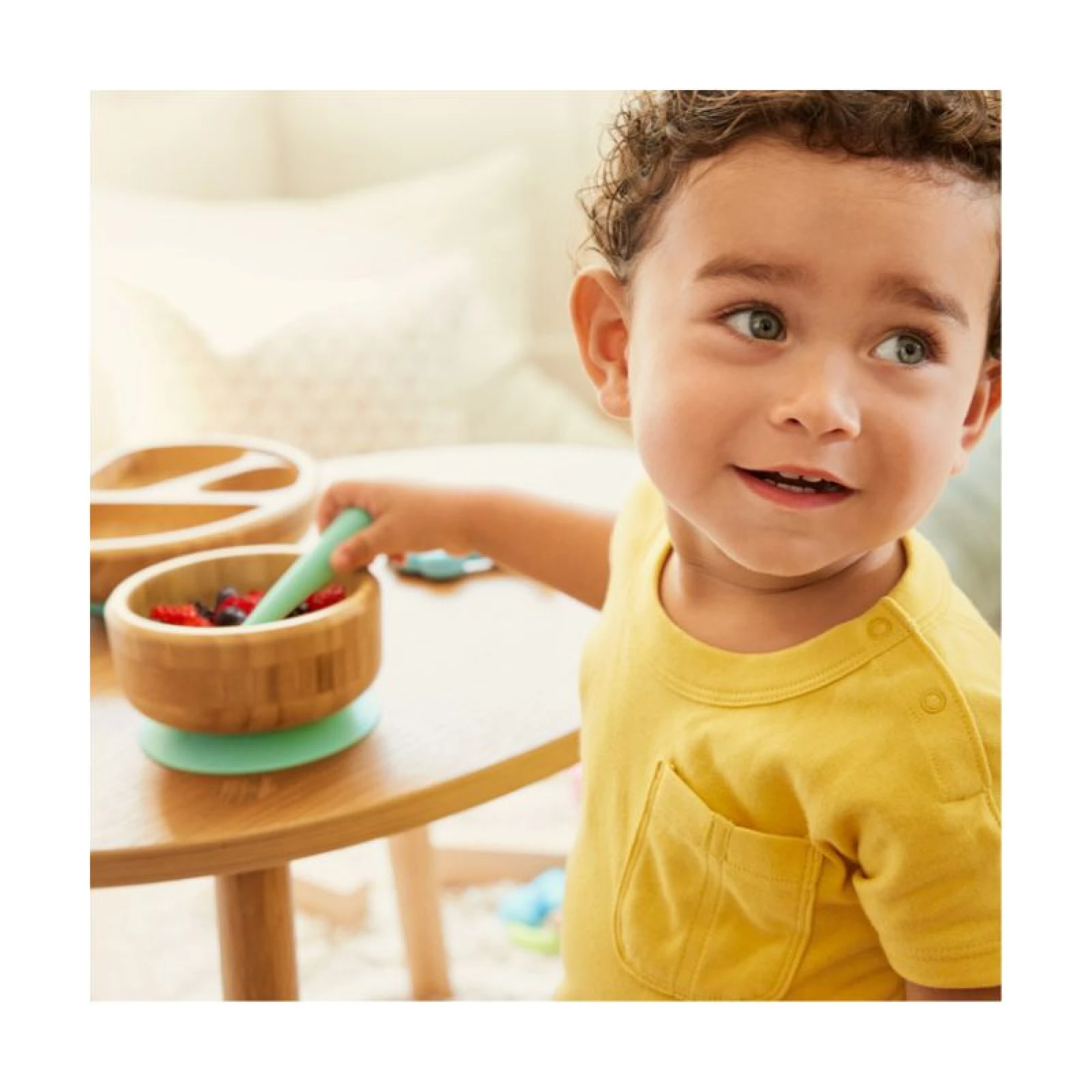 Munchkin Bambou Bowl + Spoon Set