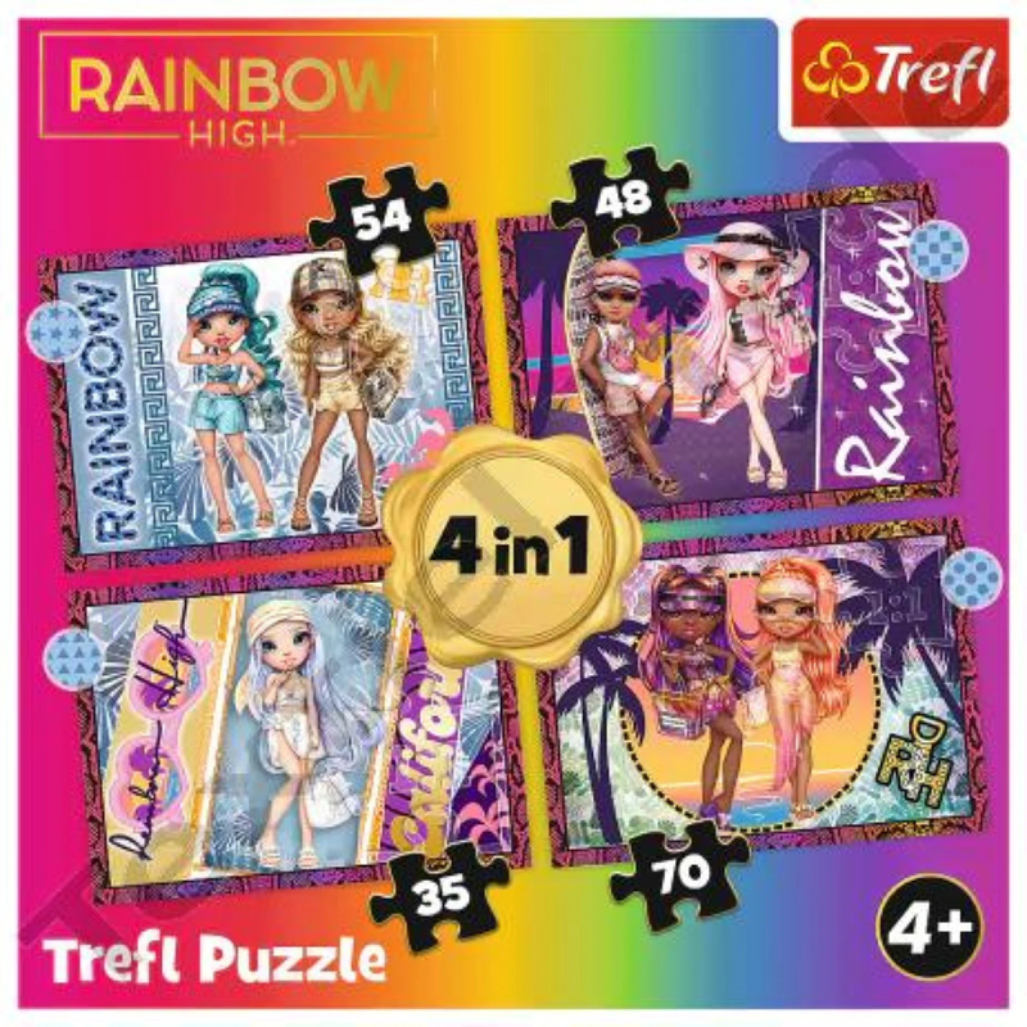 Trefil Rainbow High 4 in 1