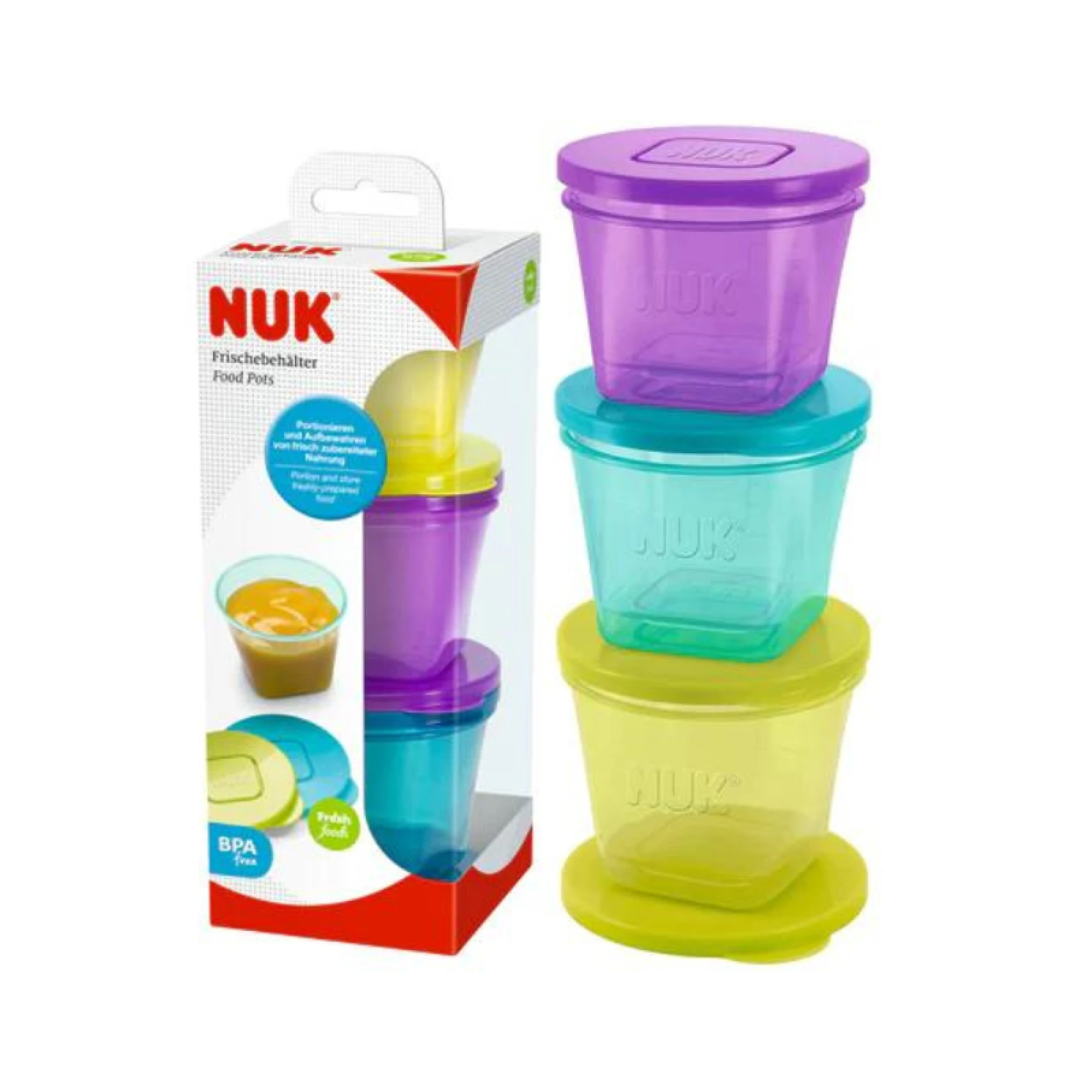 Nuk Stackable Food Storage Containers
