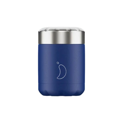 Chilly’s Insulated Stainless Steel Food Pot 300ml Blue