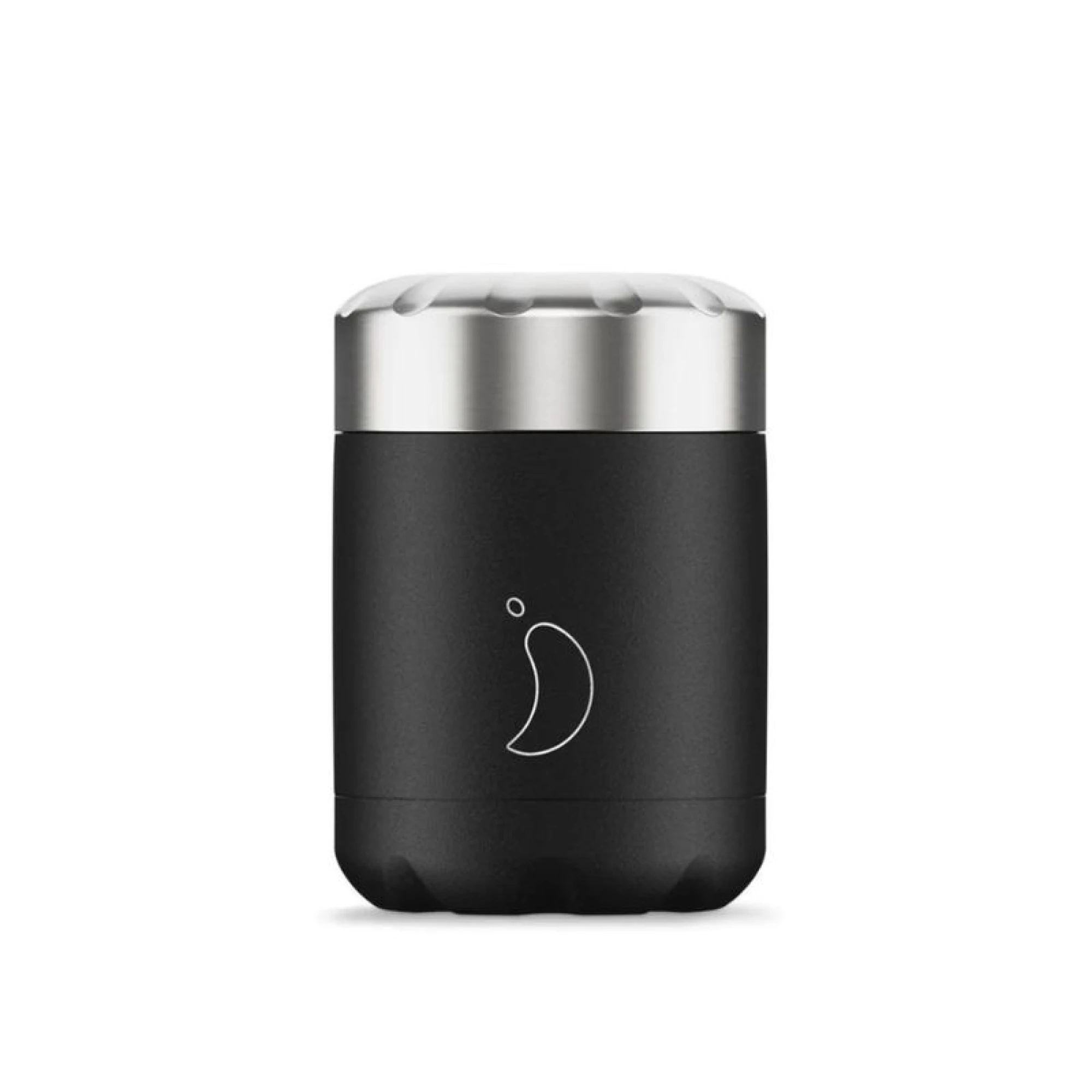 Chilly’s Insulated Stainless Steel Food Pot 300ml Black