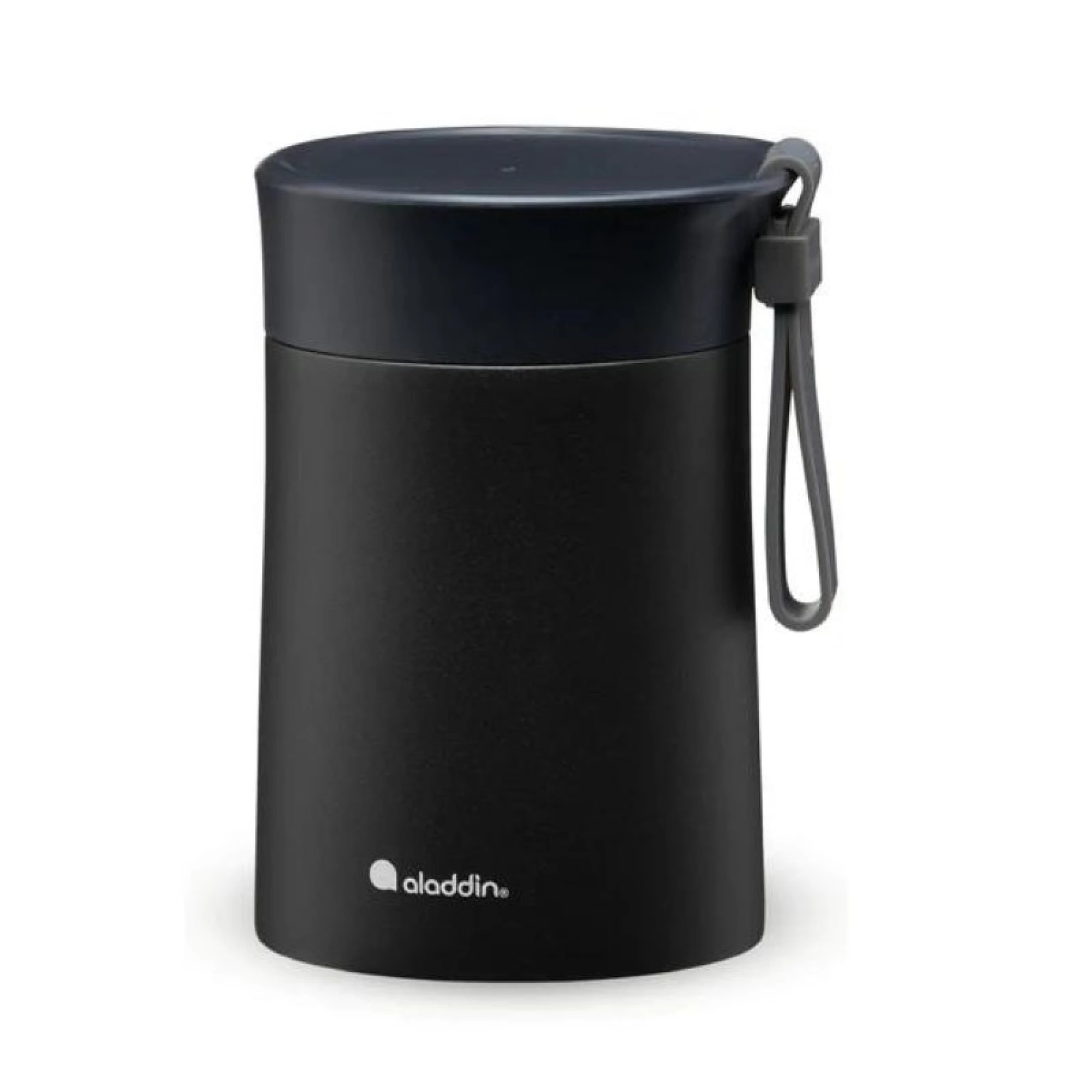 Bistro Thermavac Stainless Steel Food Jar 0.4L Black