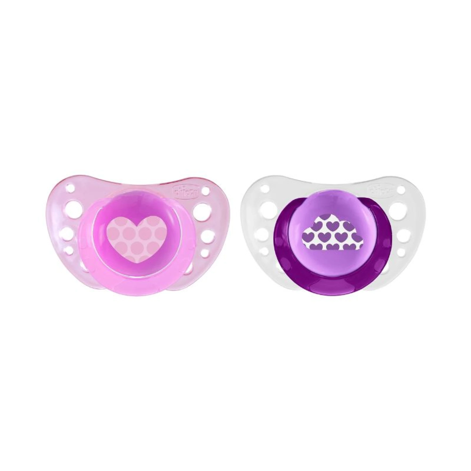 Chicco Silicone Pacifier PHYSIO AIR PINK 6-16M+ (2pcs)