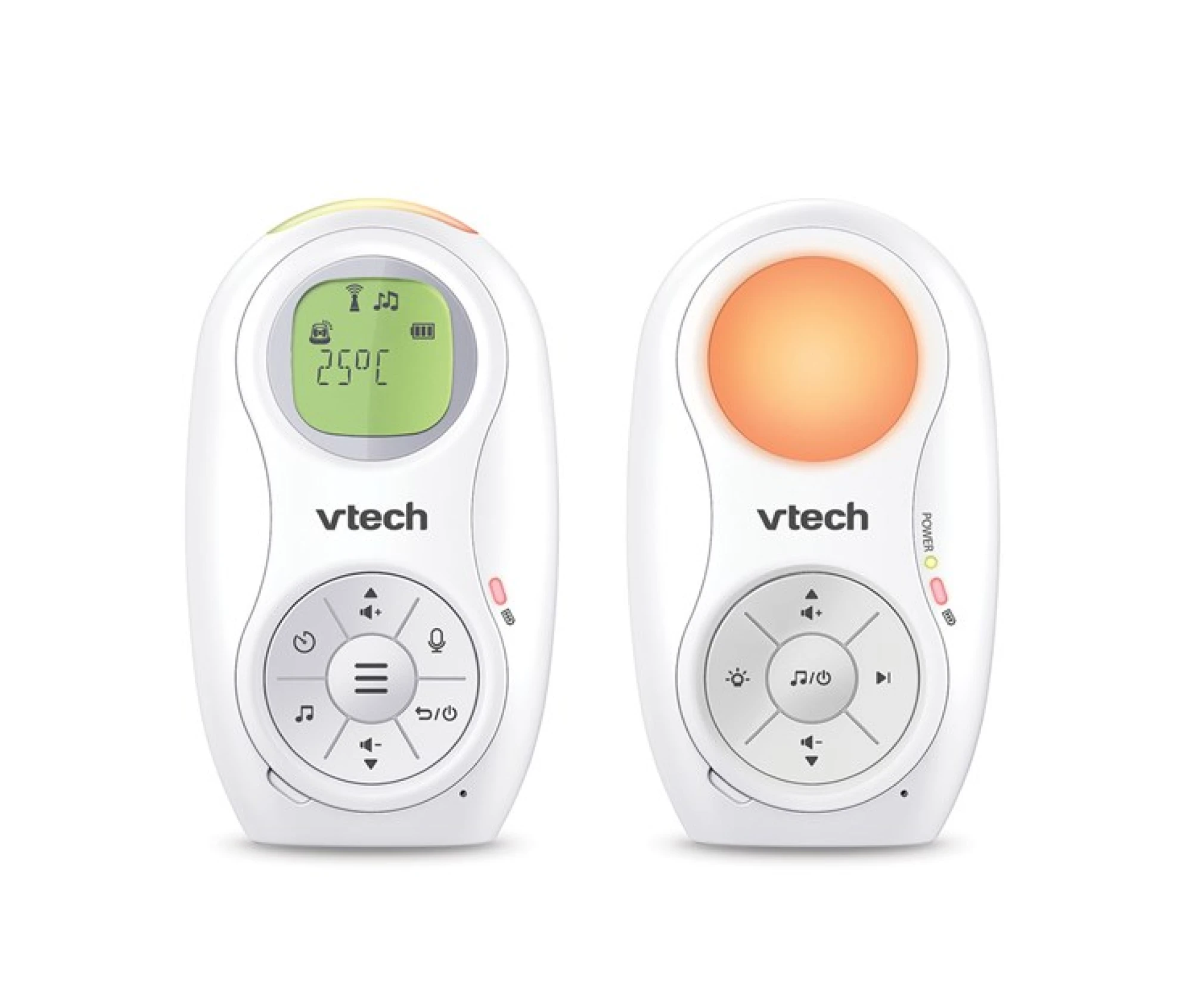 Vtech Dual Battery Audio Monitor with LCD baby sitter