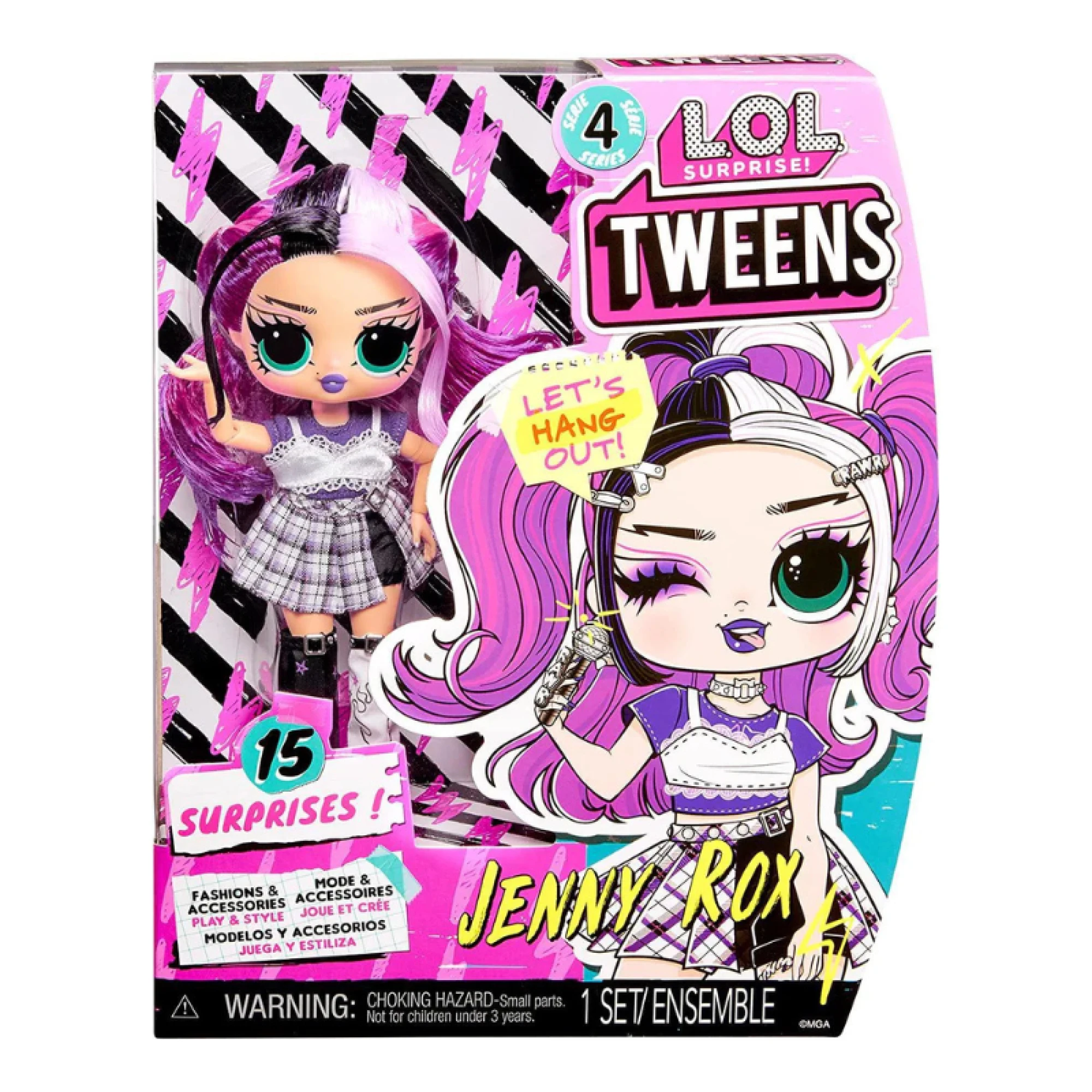 LOL Surprise Tweens Doll Jenny Rox Fashion Doll