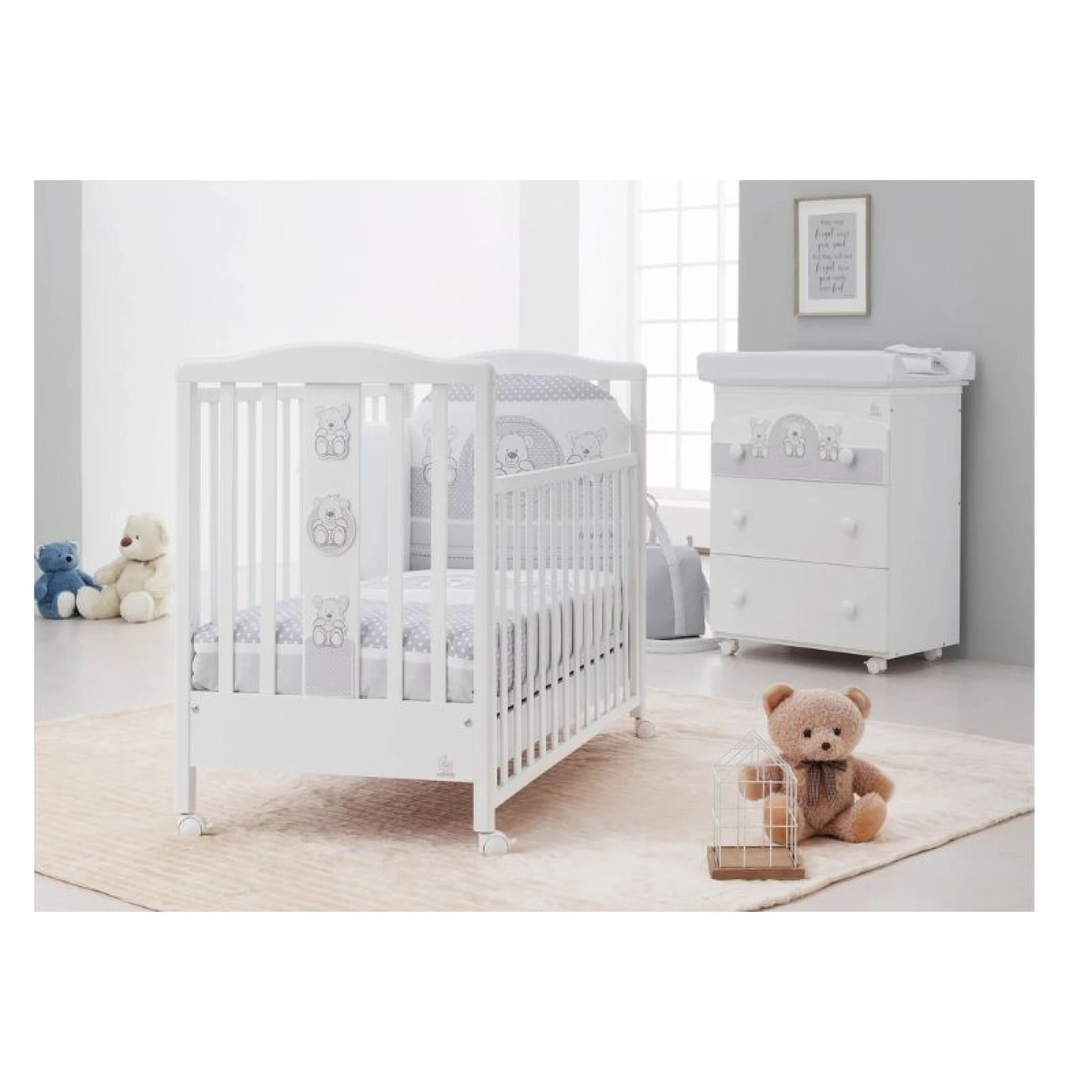 ItalBaby Bubbles Cot Bed