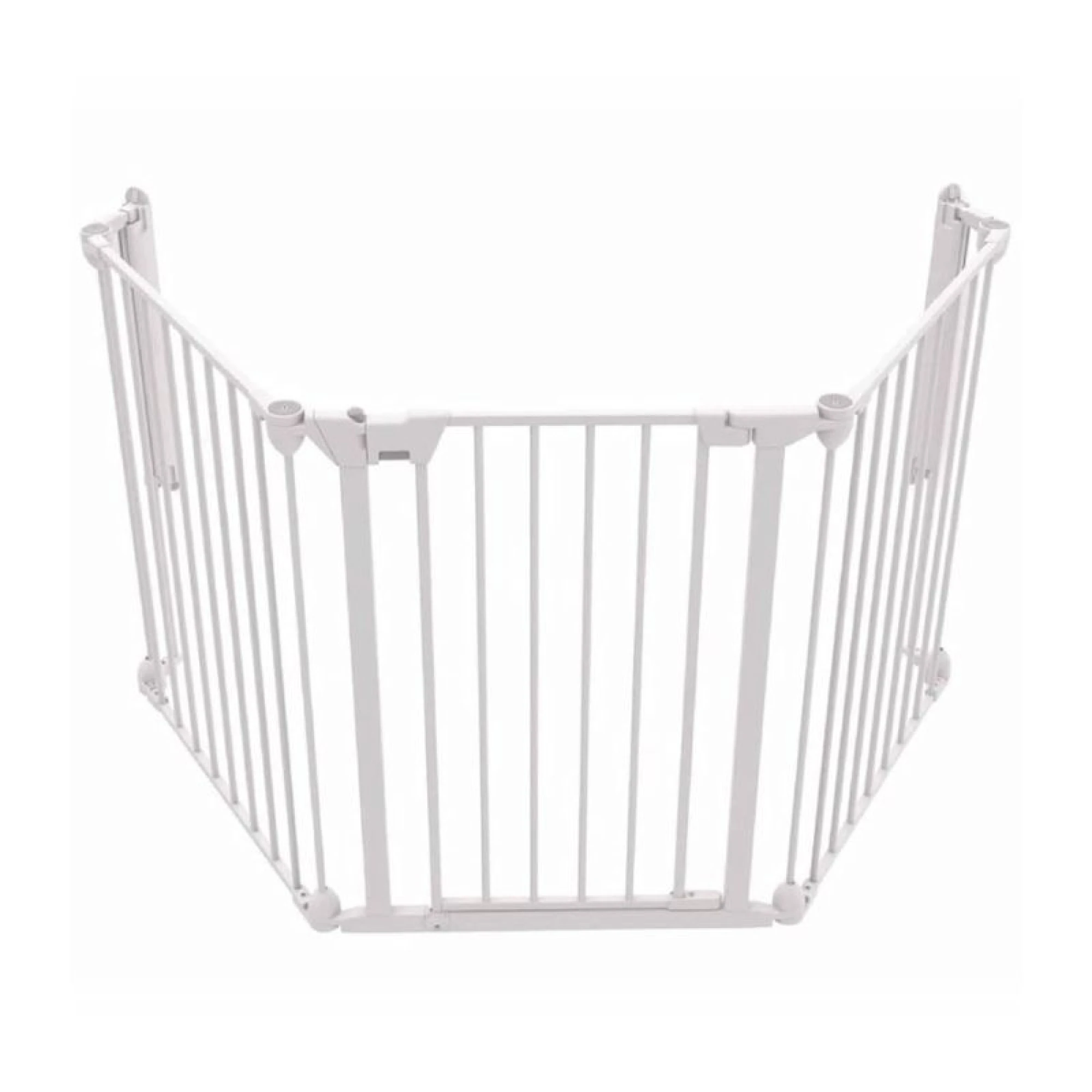 Noma Modular Safety Gate Metal 3-Panel - white
