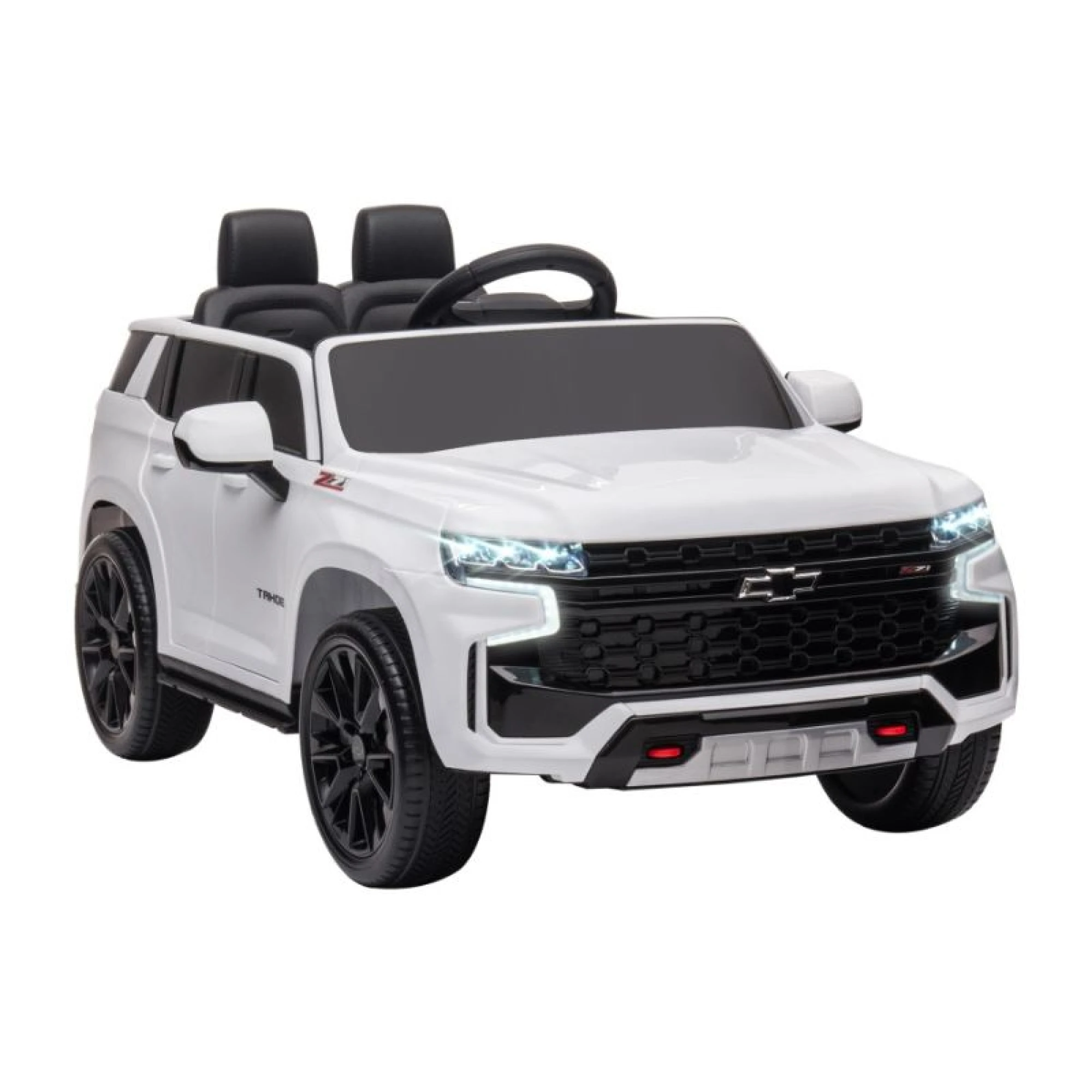 Licensed Chevrolet Electric Car for Kids 12V - White