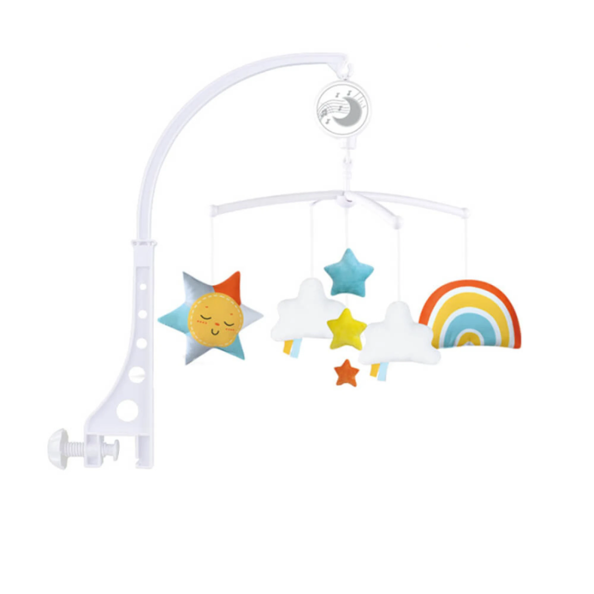 Bebe Stars Musical Mobile Rainbow