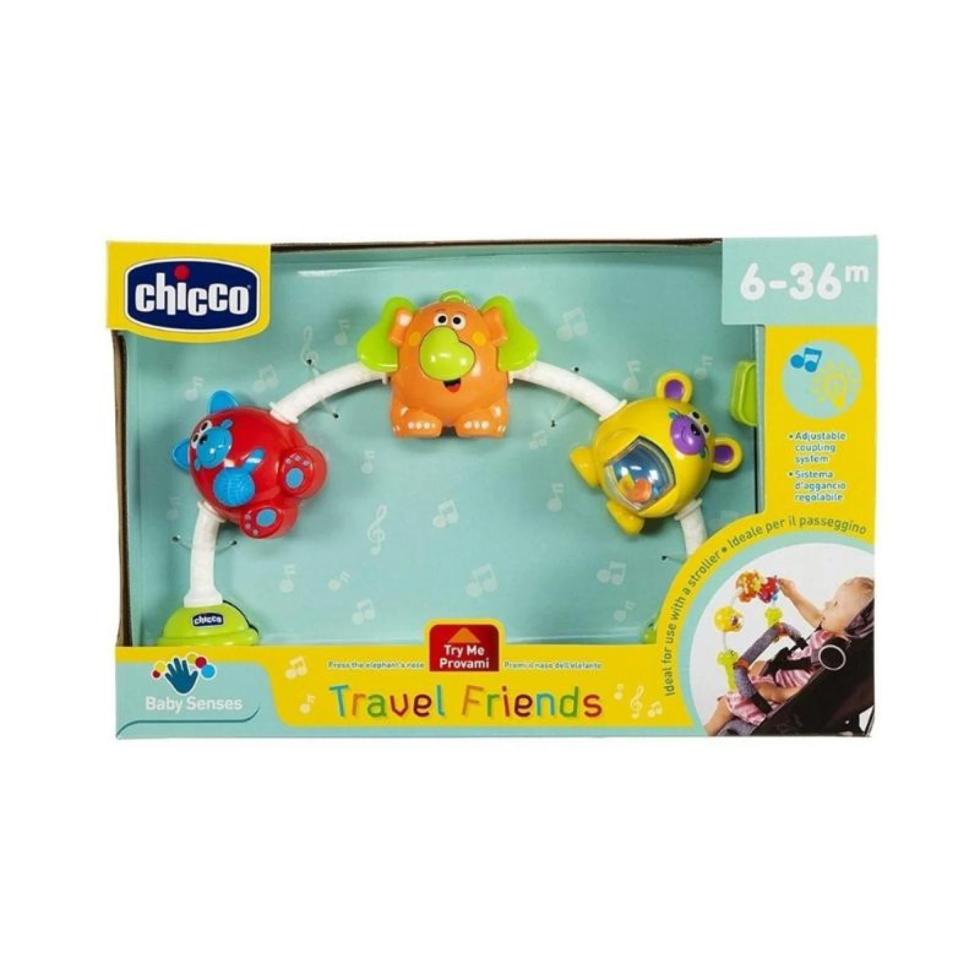 Chicco Travel Friends - Stroller Toy