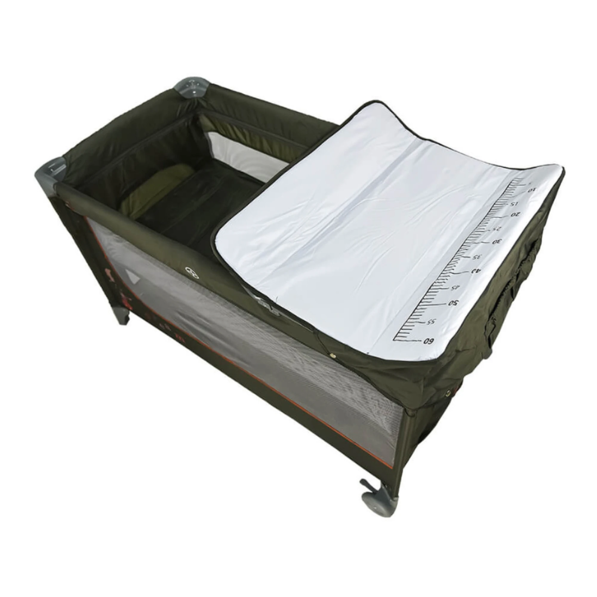 Bebe Stars Play Yard Dreamer with 2nd floor and changer Olive