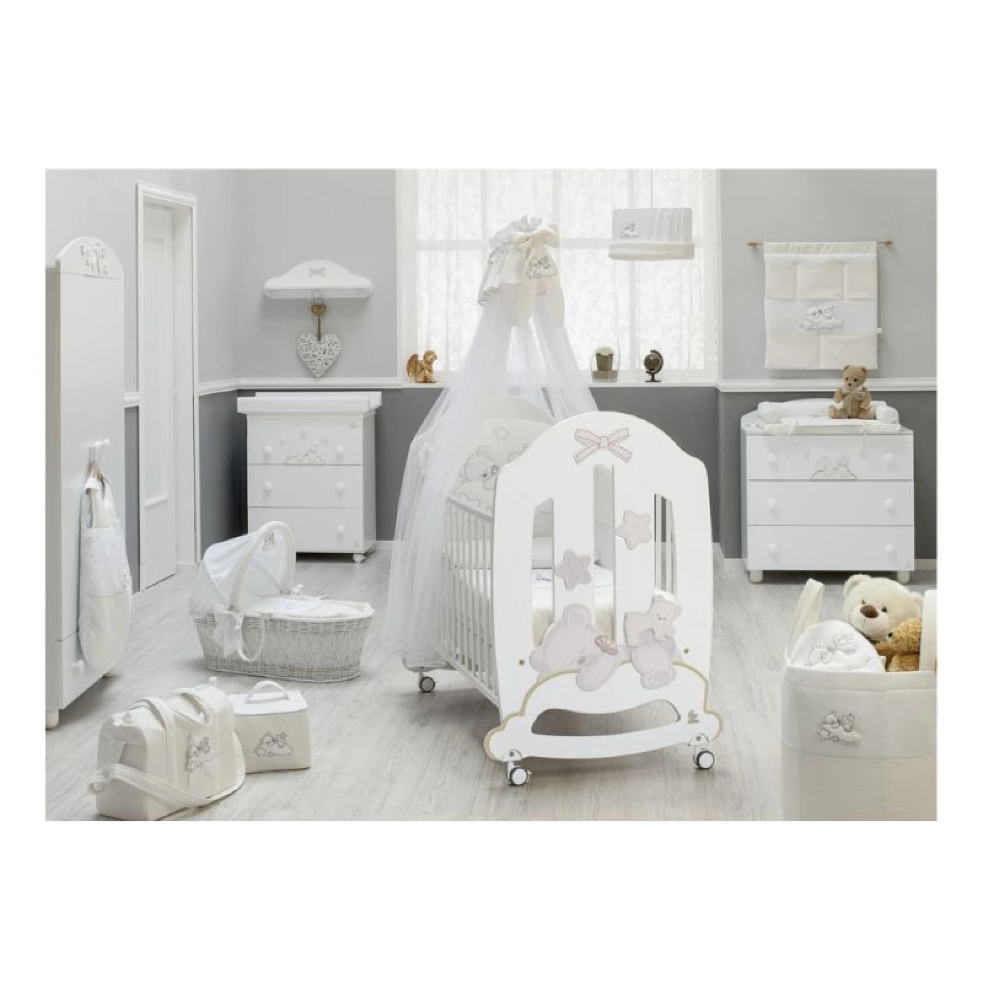 ItalBaby Cot Sogni D'oro White