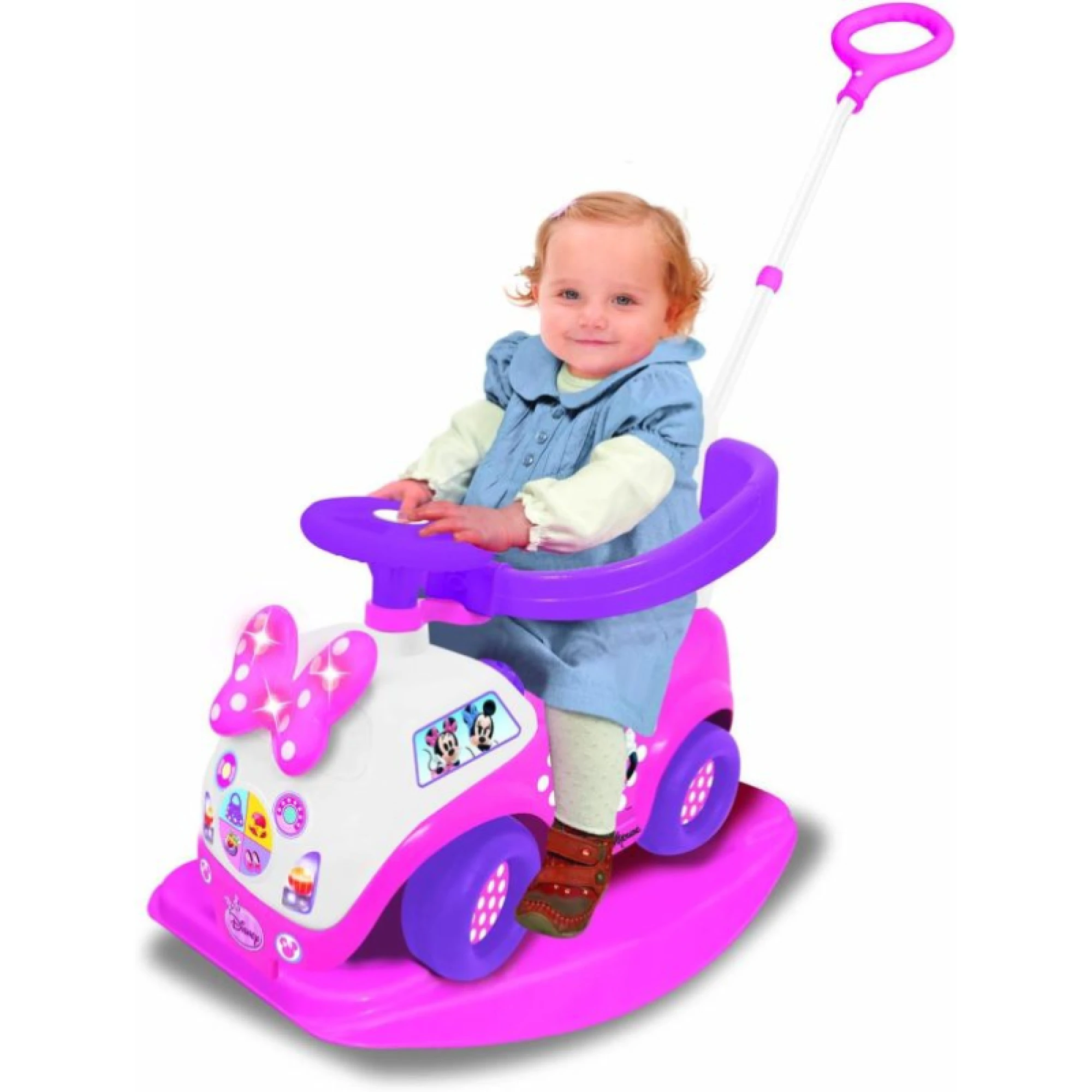 Kiddieland Disney Minnie Light n’ Sound 4-in-1 Activity Ride-On