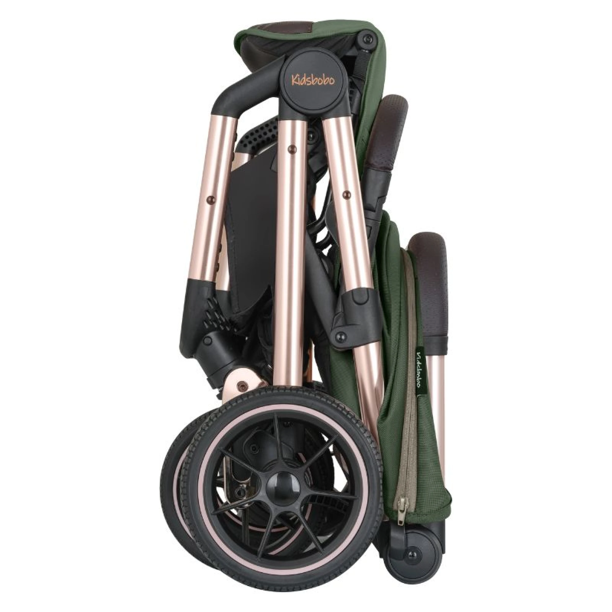 KidsBobo Autofolding Stroller - Green