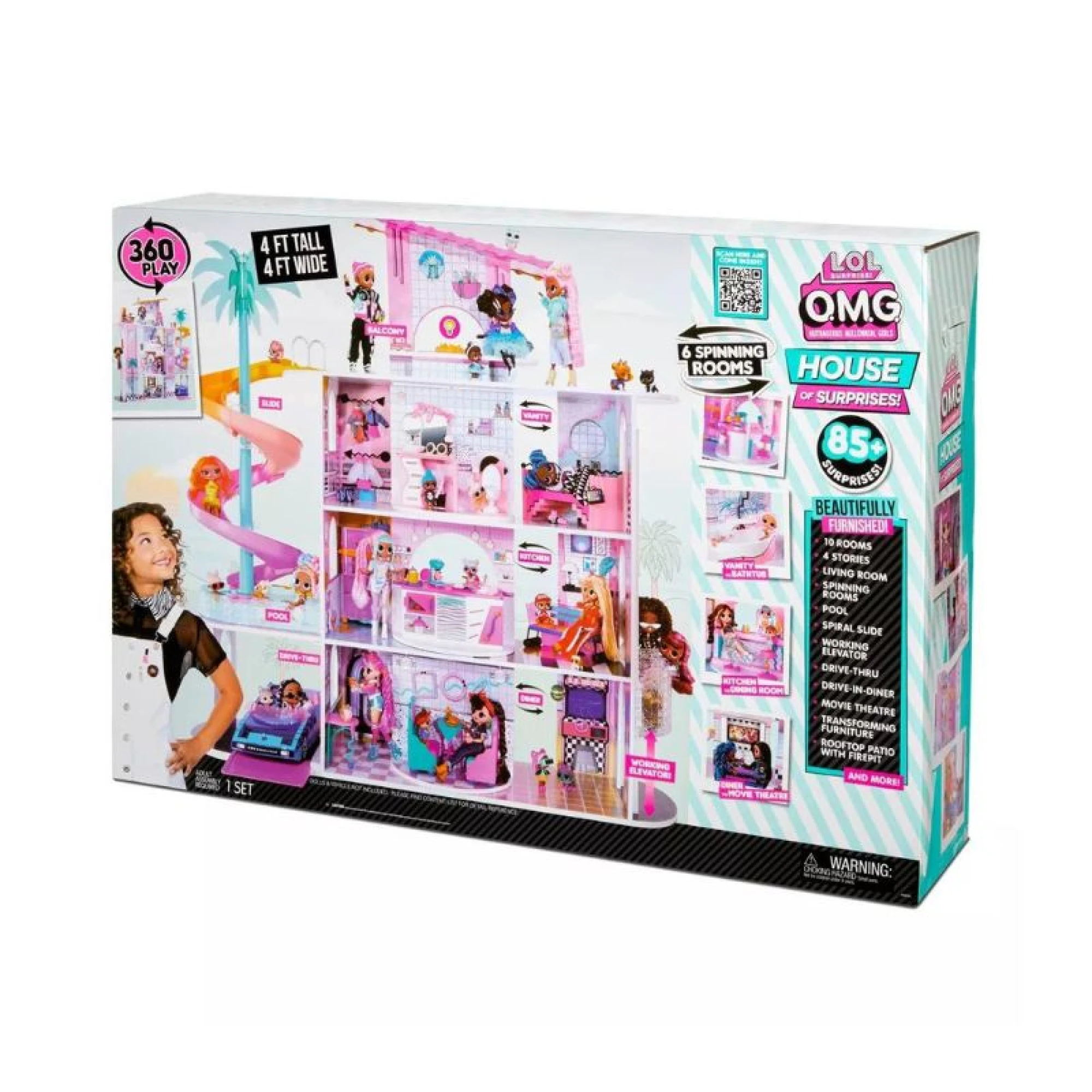 LOL Surprise OMG House of Surprises Doll Playset