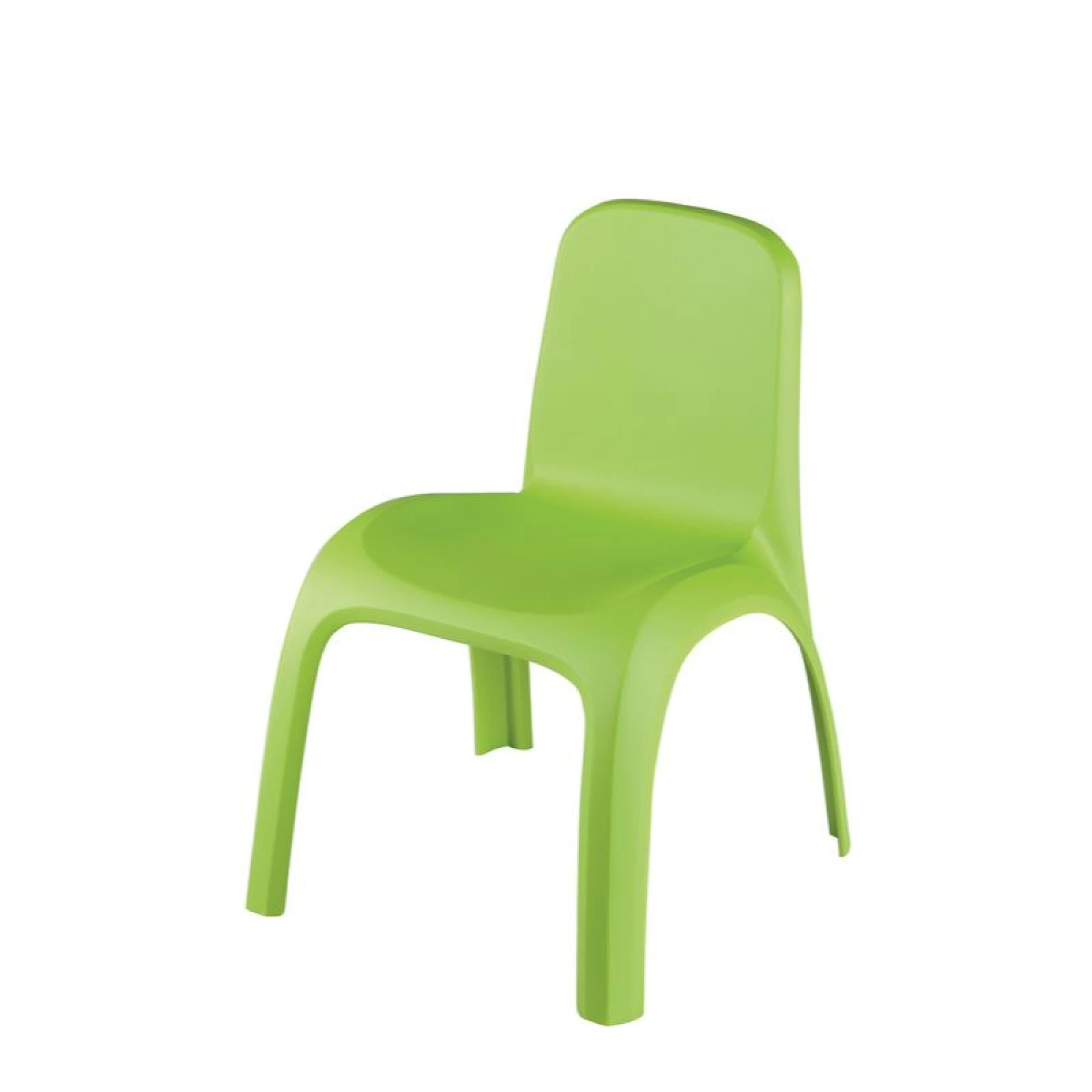 Plastic Kids Chair Green