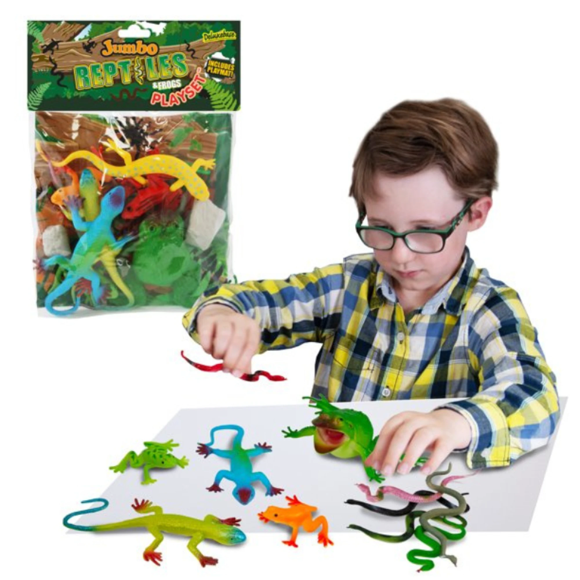 Deluxebase Jumbo Playset - Reptile