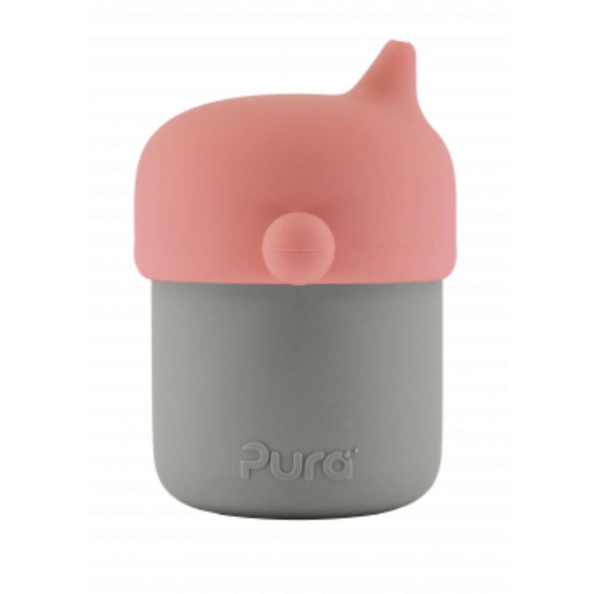 Silicone Sippy Cup Slate - Rose