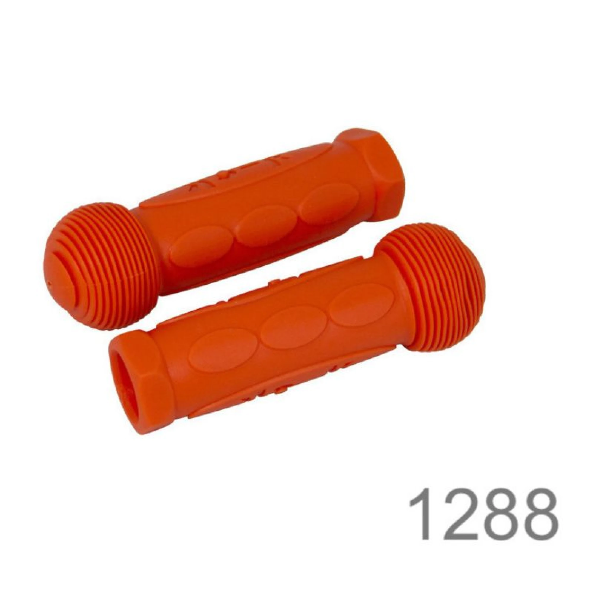 Micro Rubber Handle Grips Orange