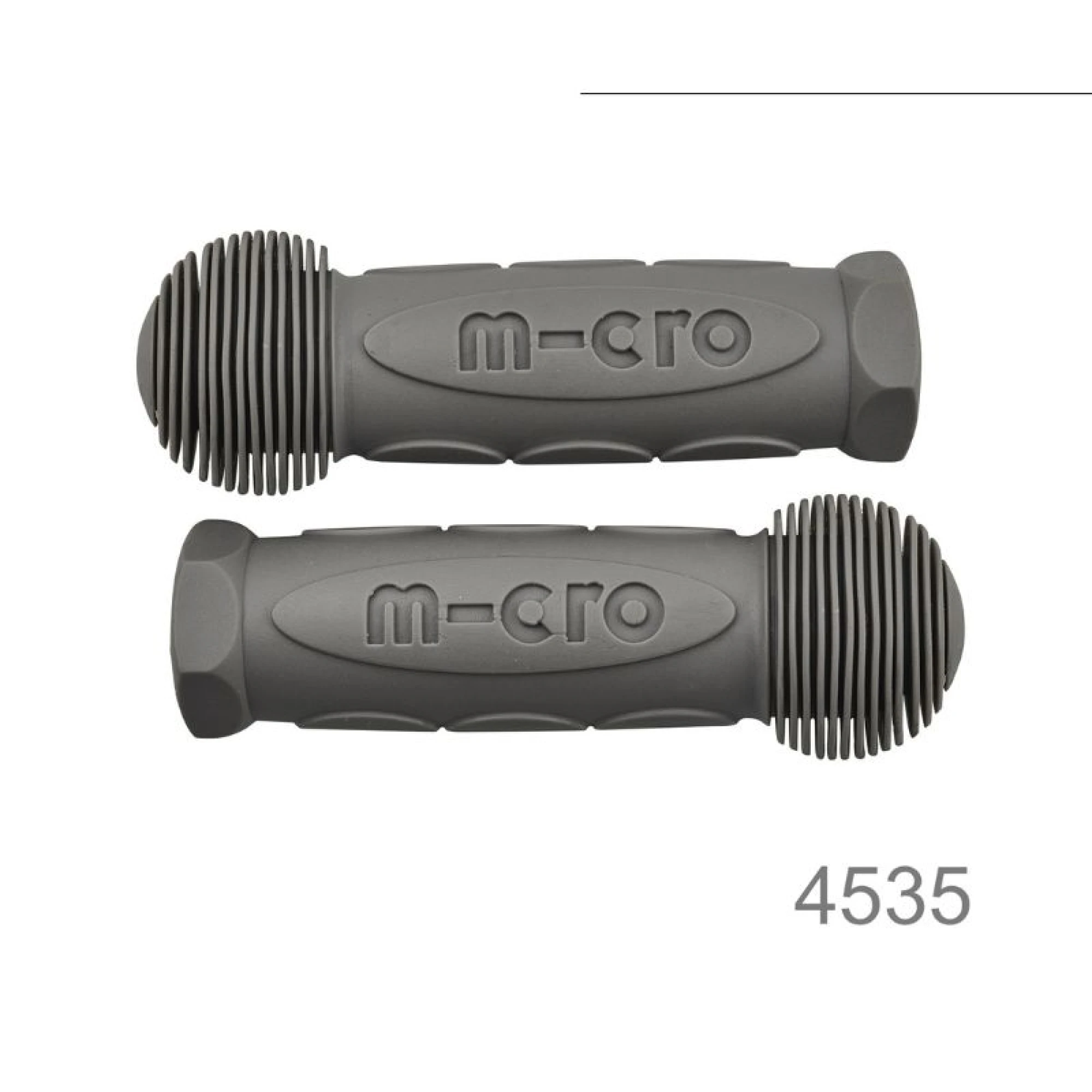 Micro Rubber Handle Grips Grey