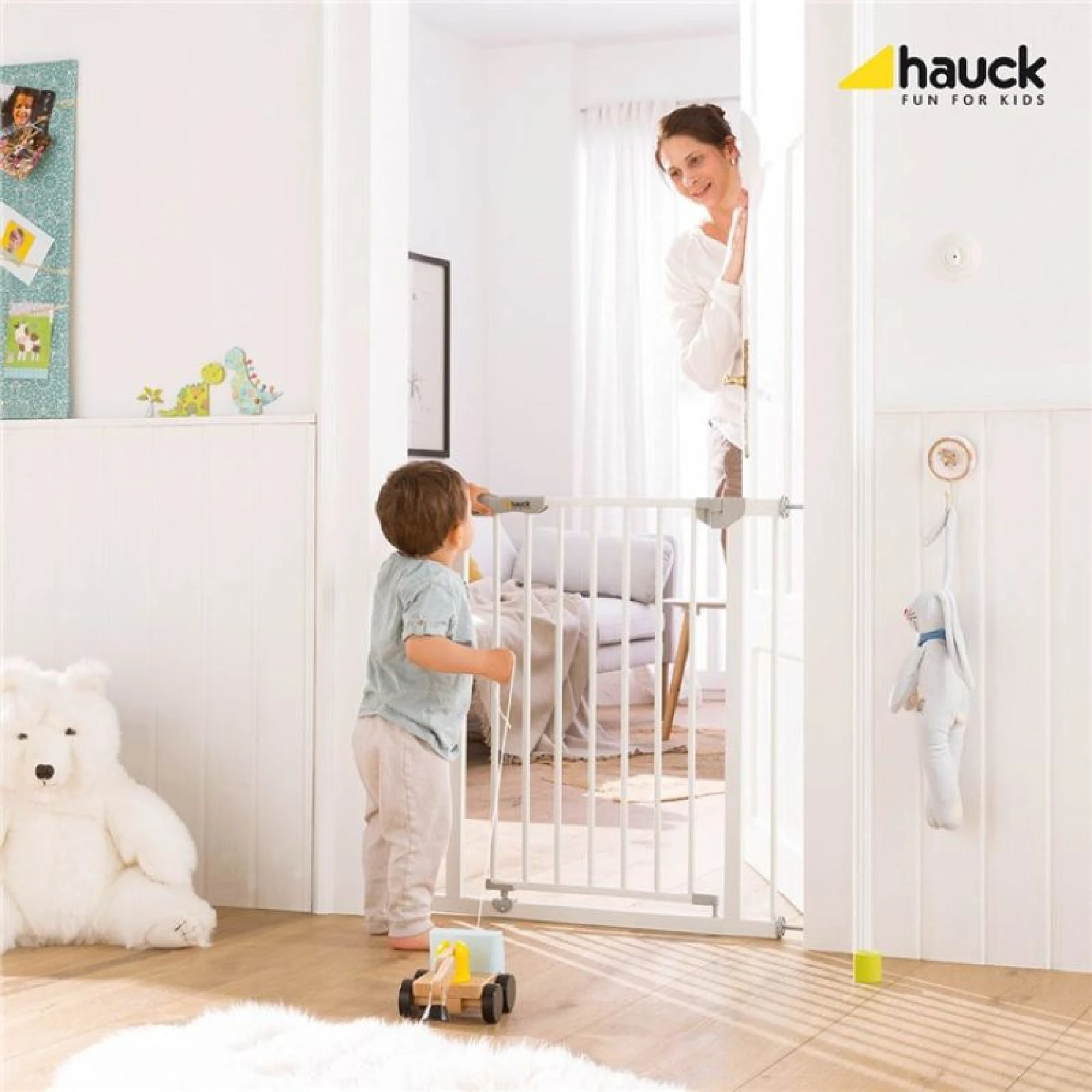 Hauck Autoclose n Stop 75-80cm White safety grid