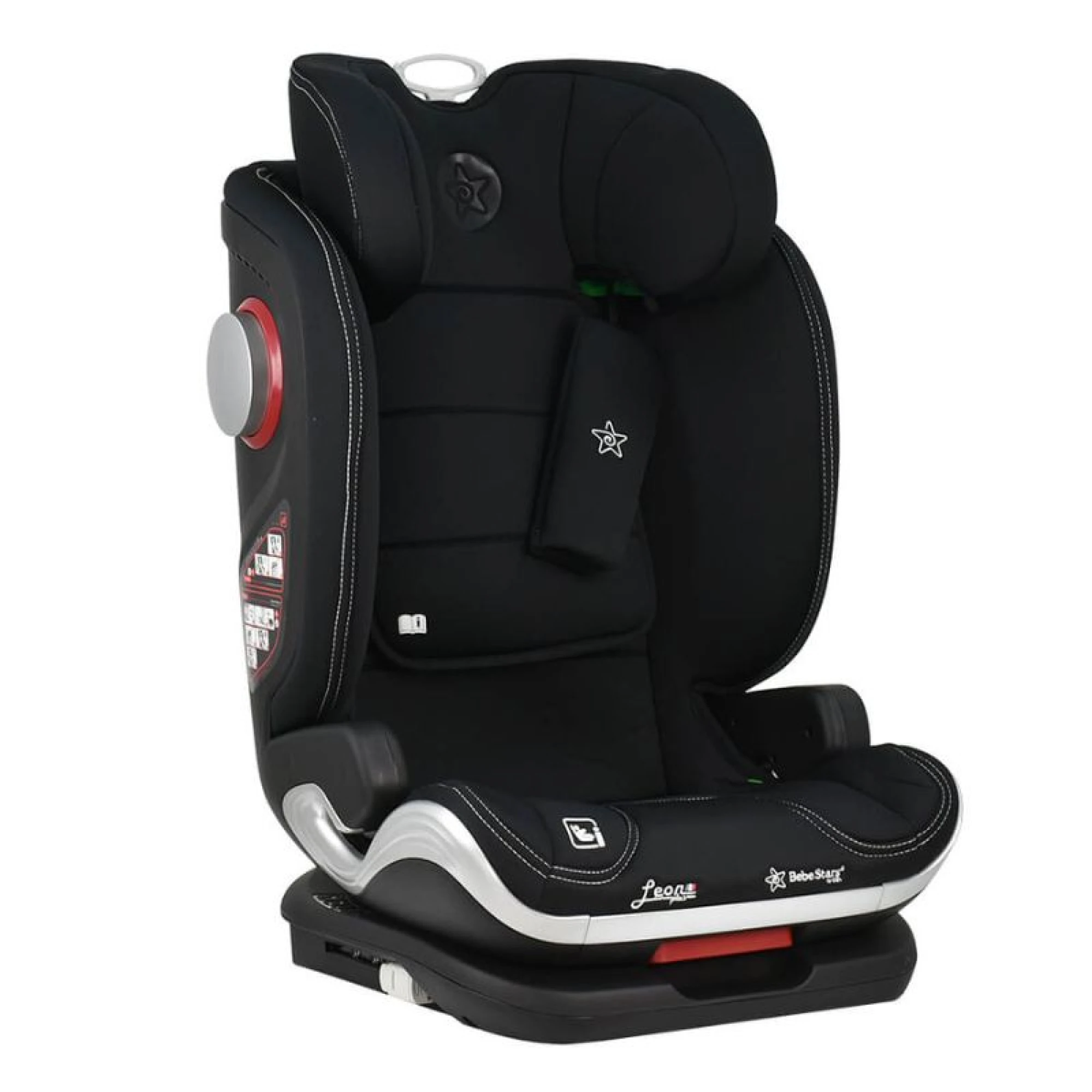 Bebe Stars Car Seat Leon Plus i-Size Black