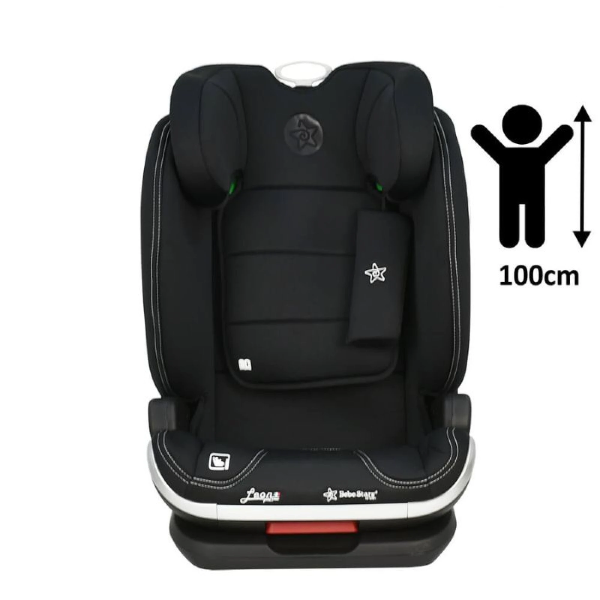 Bebe Stars Car Seat Leon Plus i-Size Black